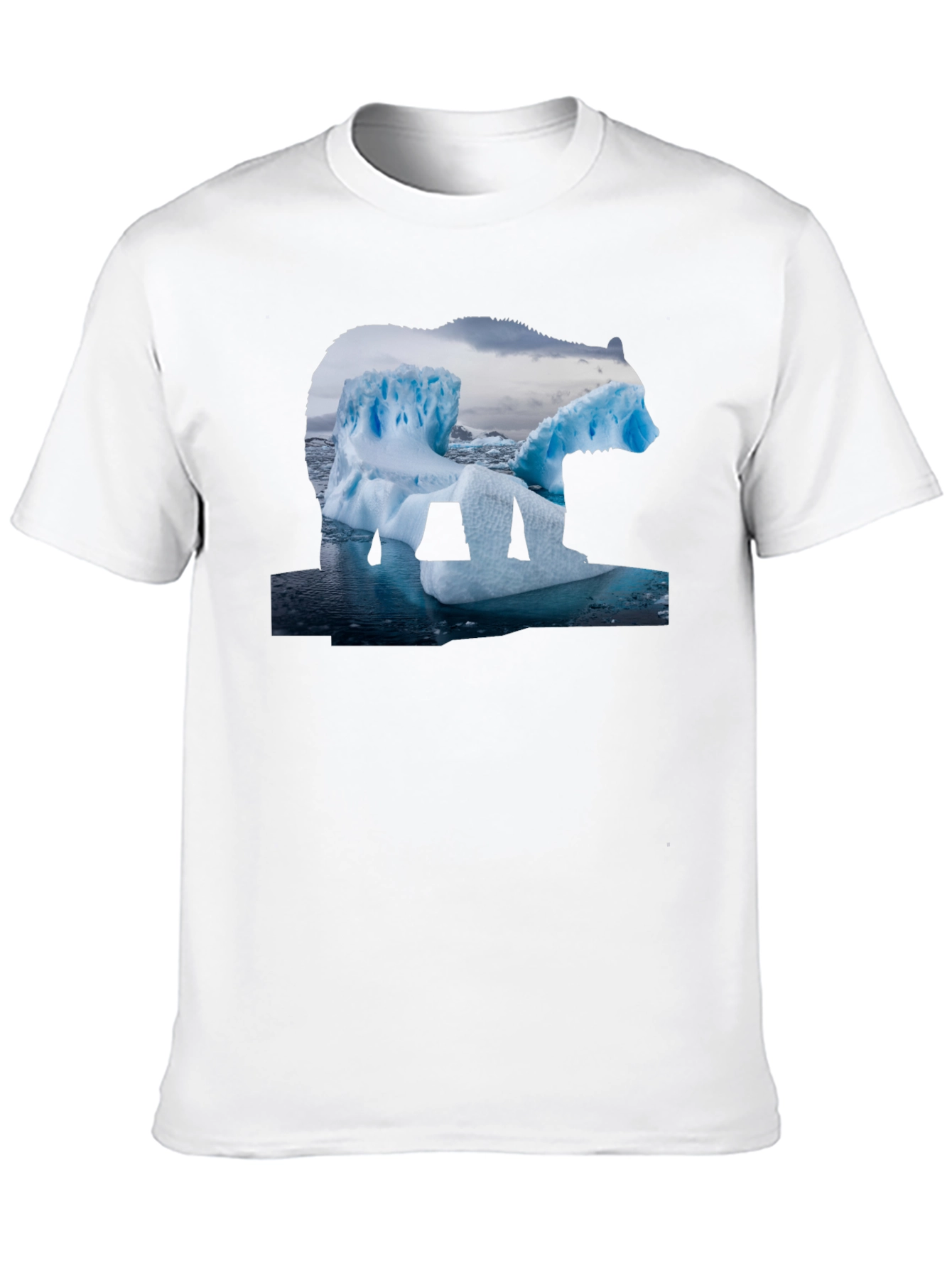 Polar Bear Iceberg Graphic T-Shirt