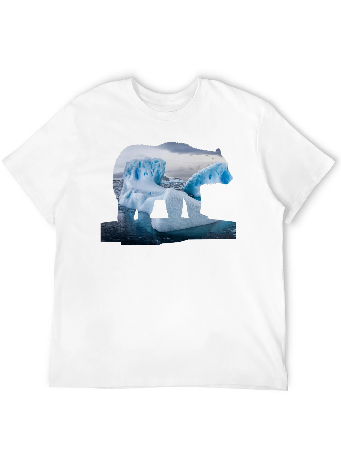 Polar Bear Iceberg Graphic T-Shirt