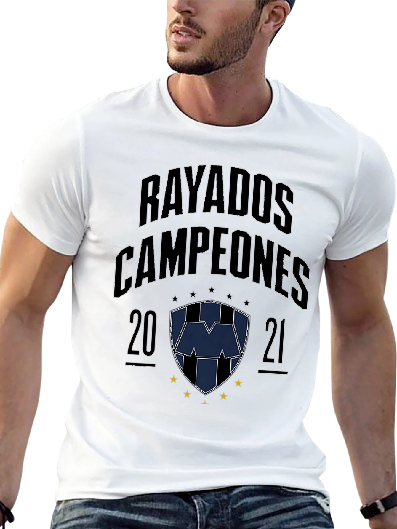 Rayados Campeones 2021 T-Shirt - Soccer Fan Apparel