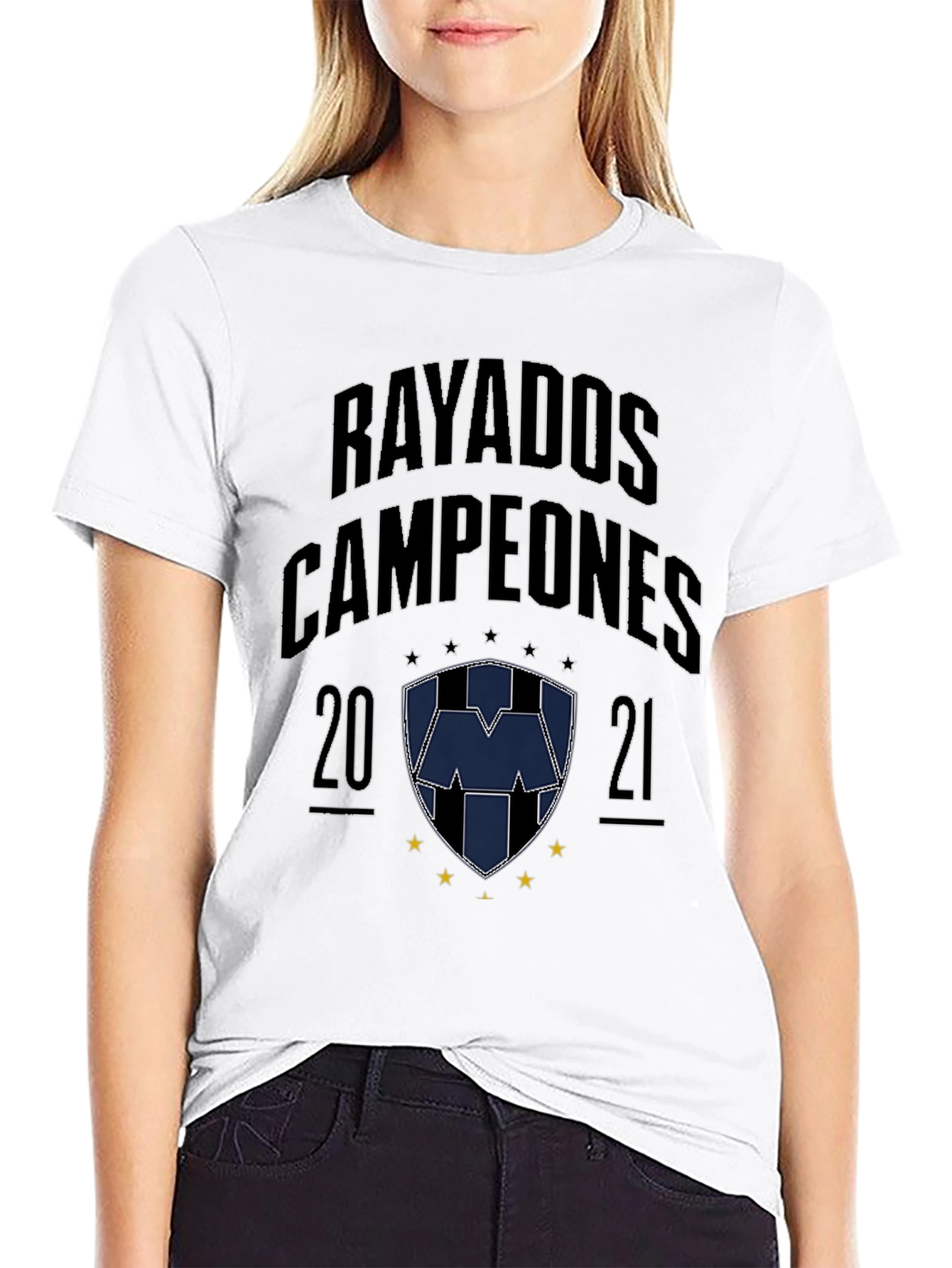 Rayados Campeones 2021 T-Shirt - Soccer Fan Apparel