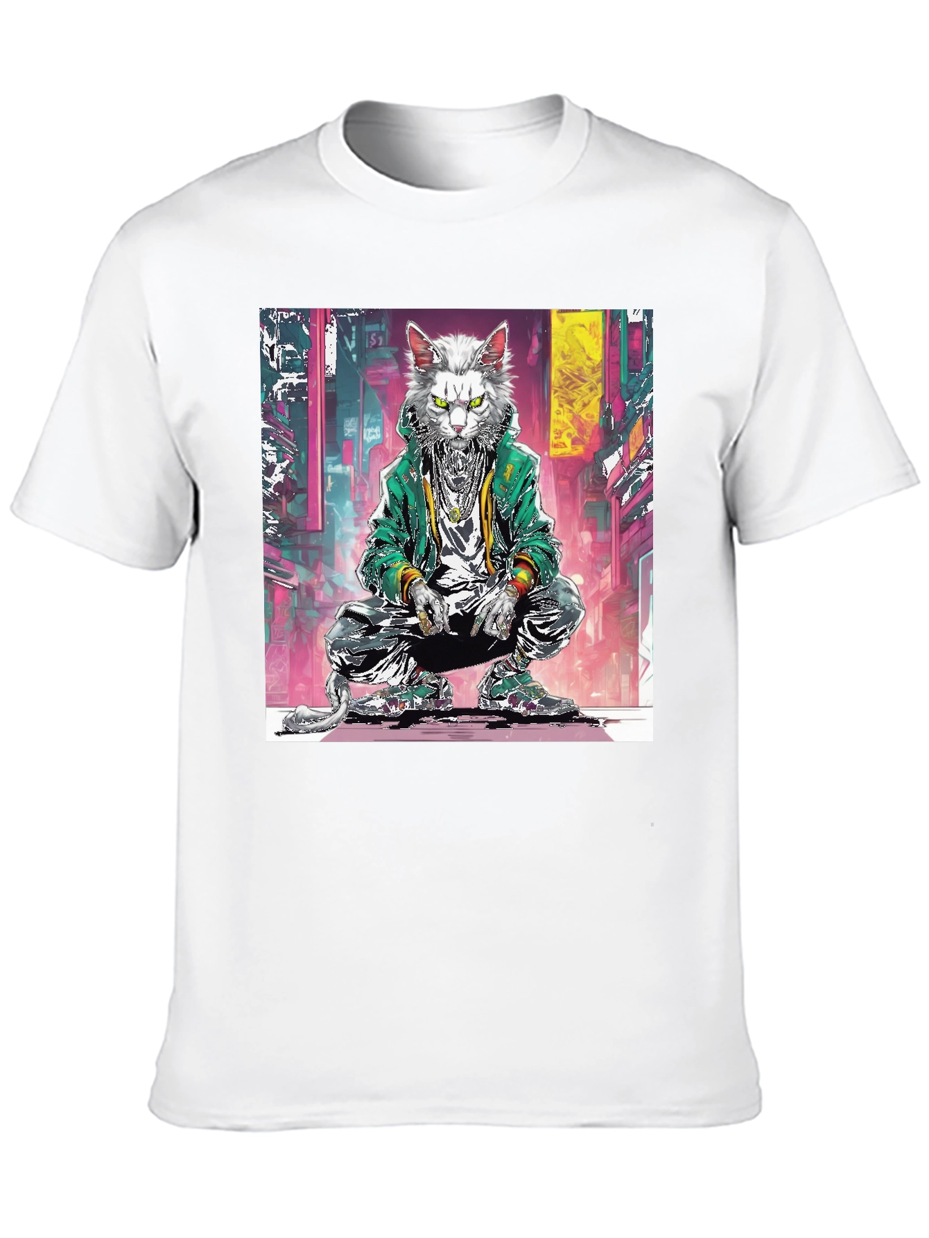 Urban Cat Graphic Tee