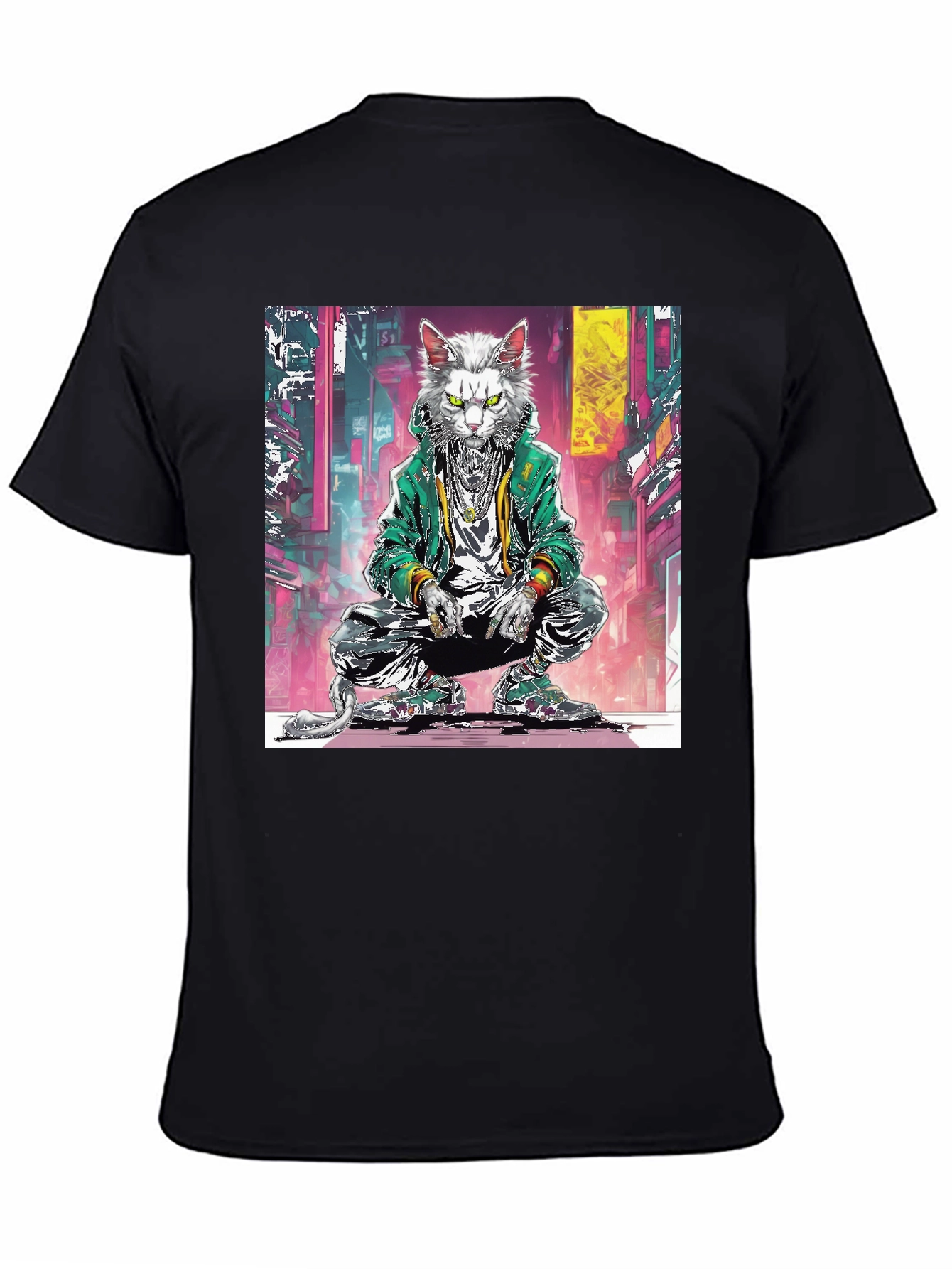 Urban Cat Graphic Tee