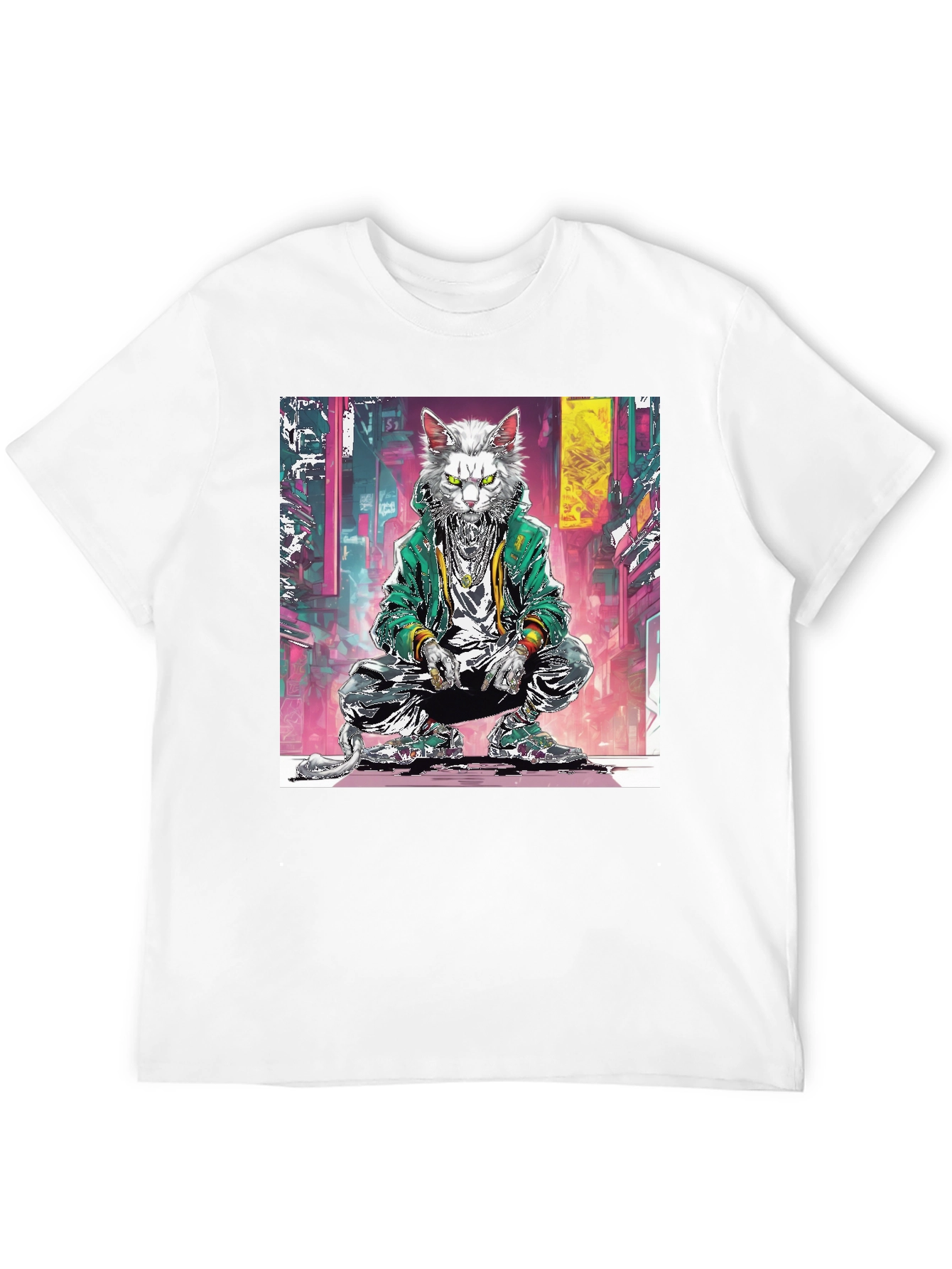 Urban Cat Graphic Tee