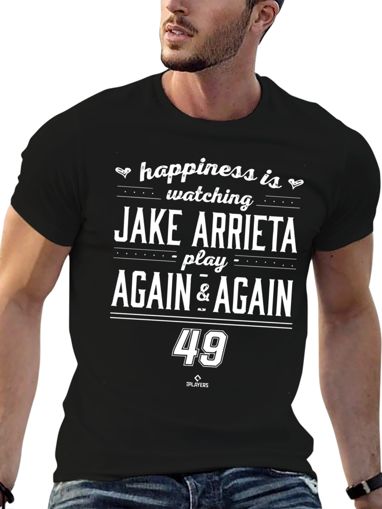 Jake Arrieta Fan T-Shirt - Baseball Number 49 Tee