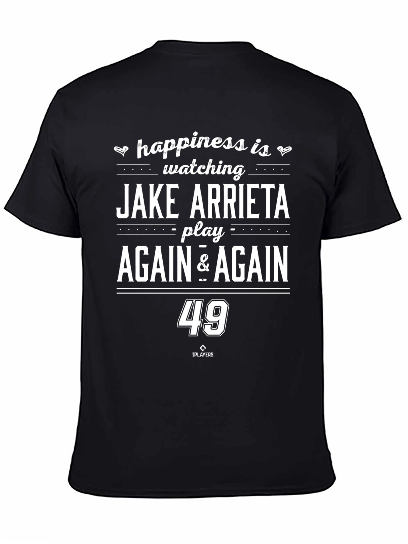 Jake Arrieta Fan T-Shirt - Baseball Number 49 Tee