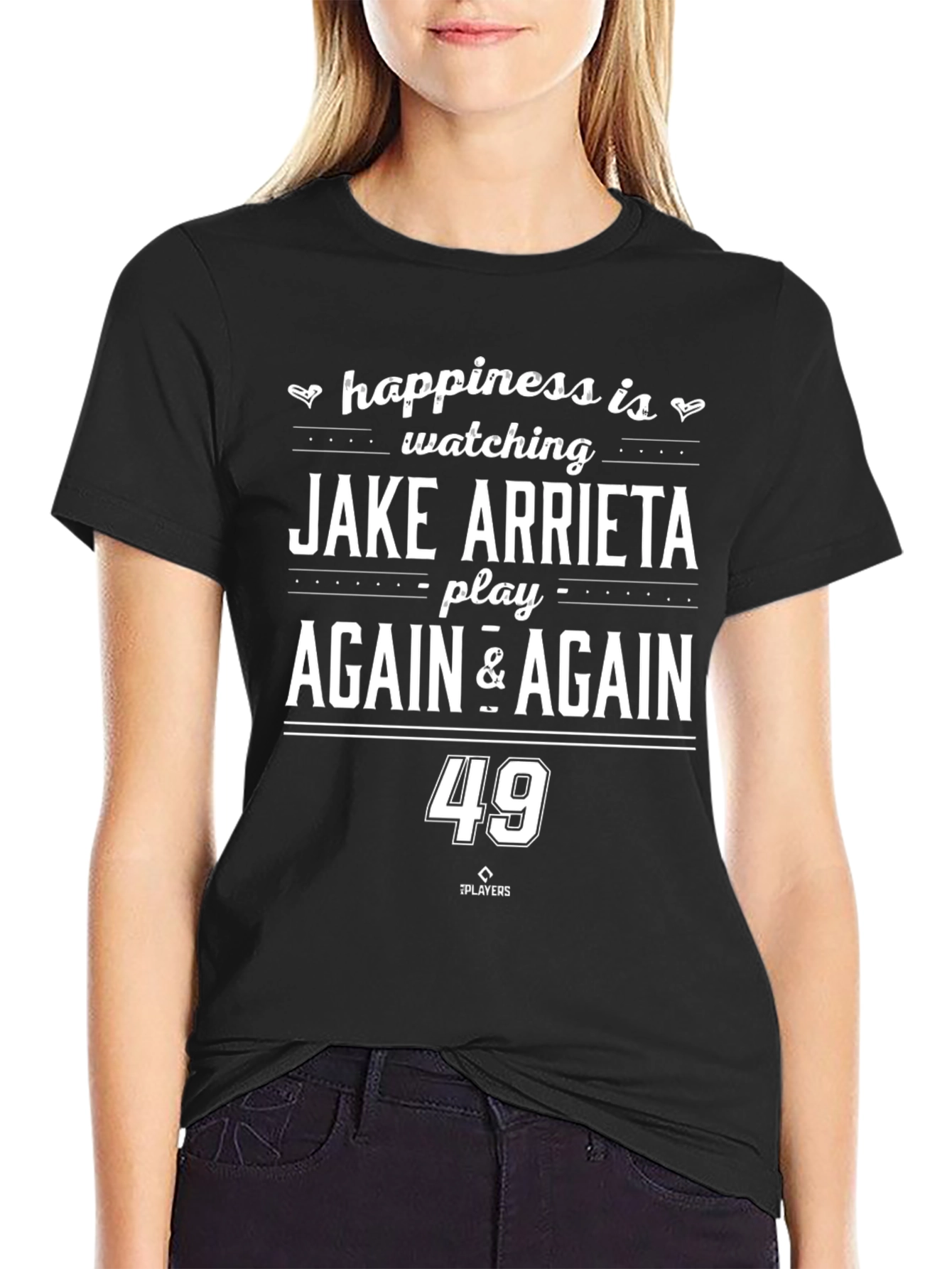 Jake Arrieta Fan T-Shirt - Baseball Number 49 Tee