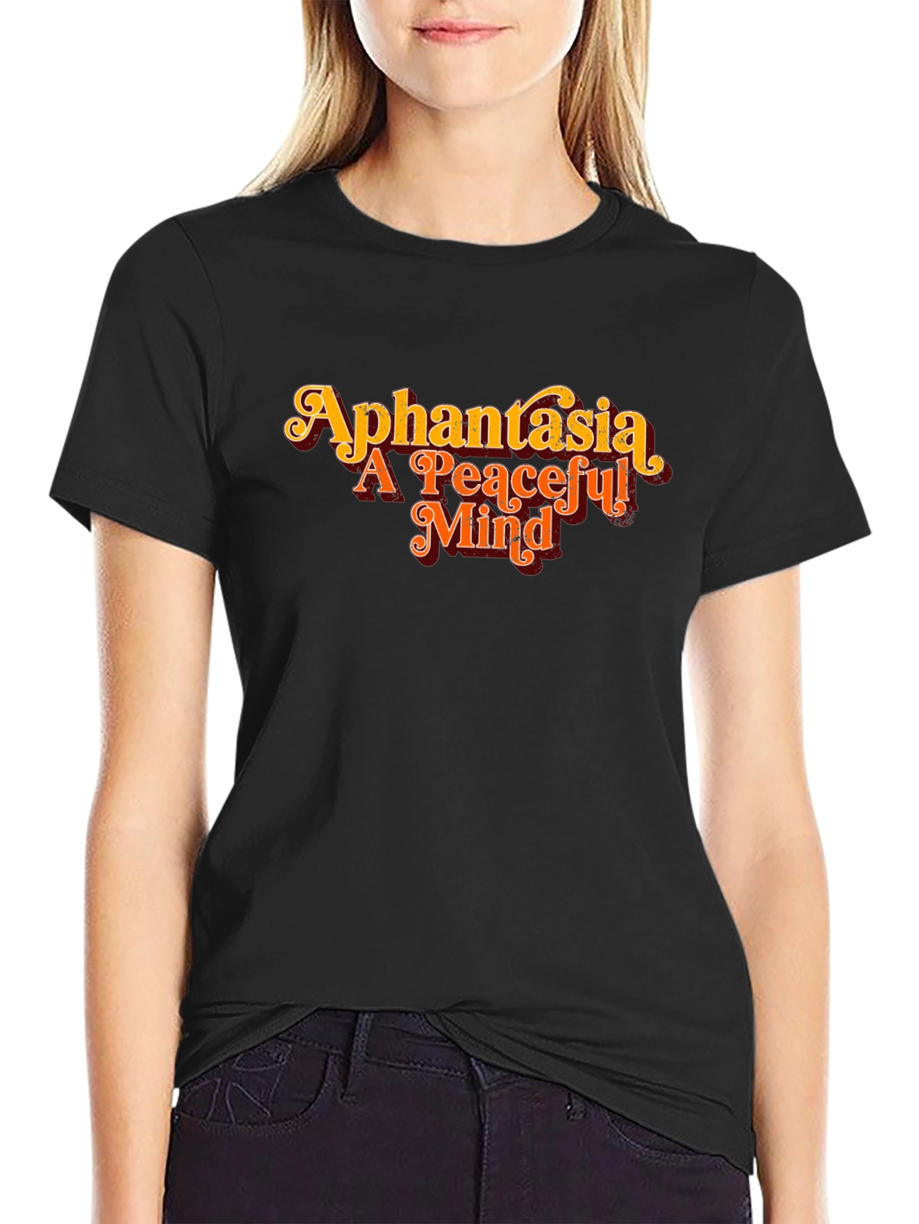 Aphantasia Graphic Tee - Peaceful Mind