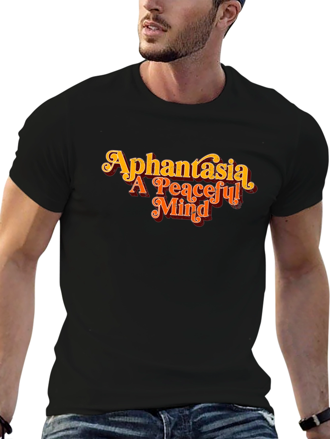 Aphantasia Graphic Tee - Peaceful Mind