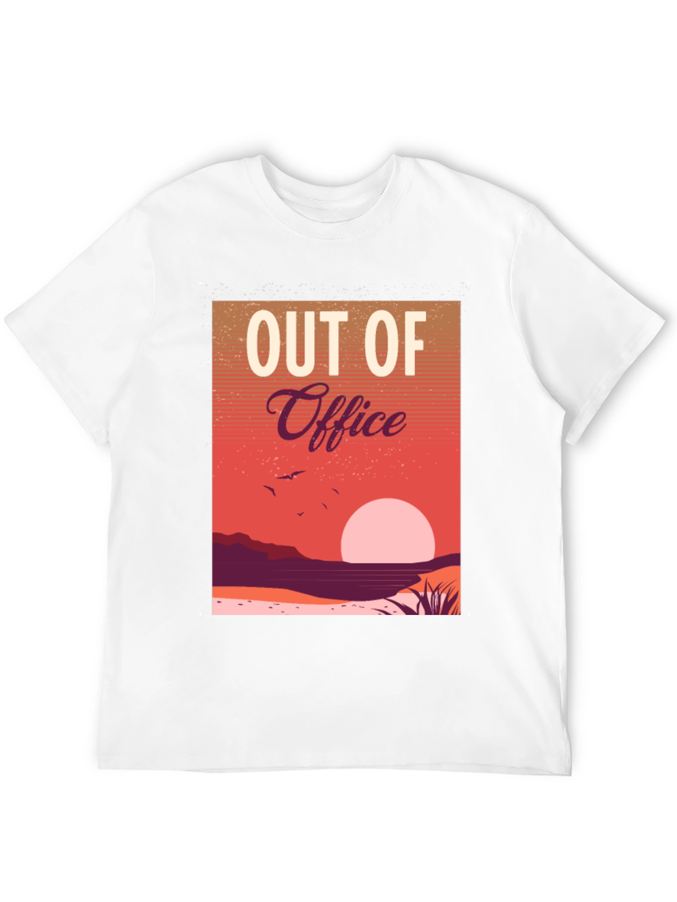 Out of Office Sunset Graphic Tee