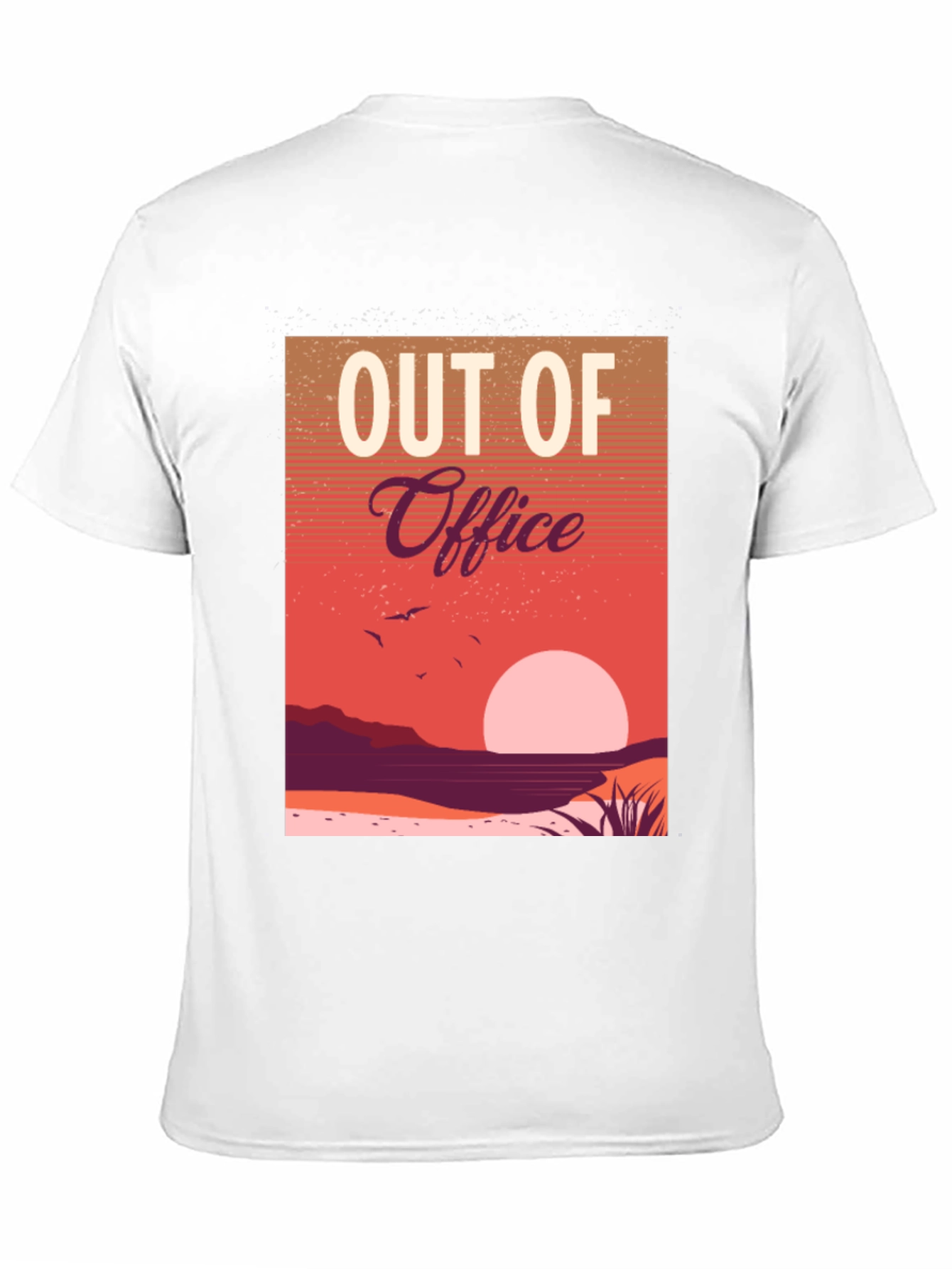 Out of Office Sunset Graphic Tee