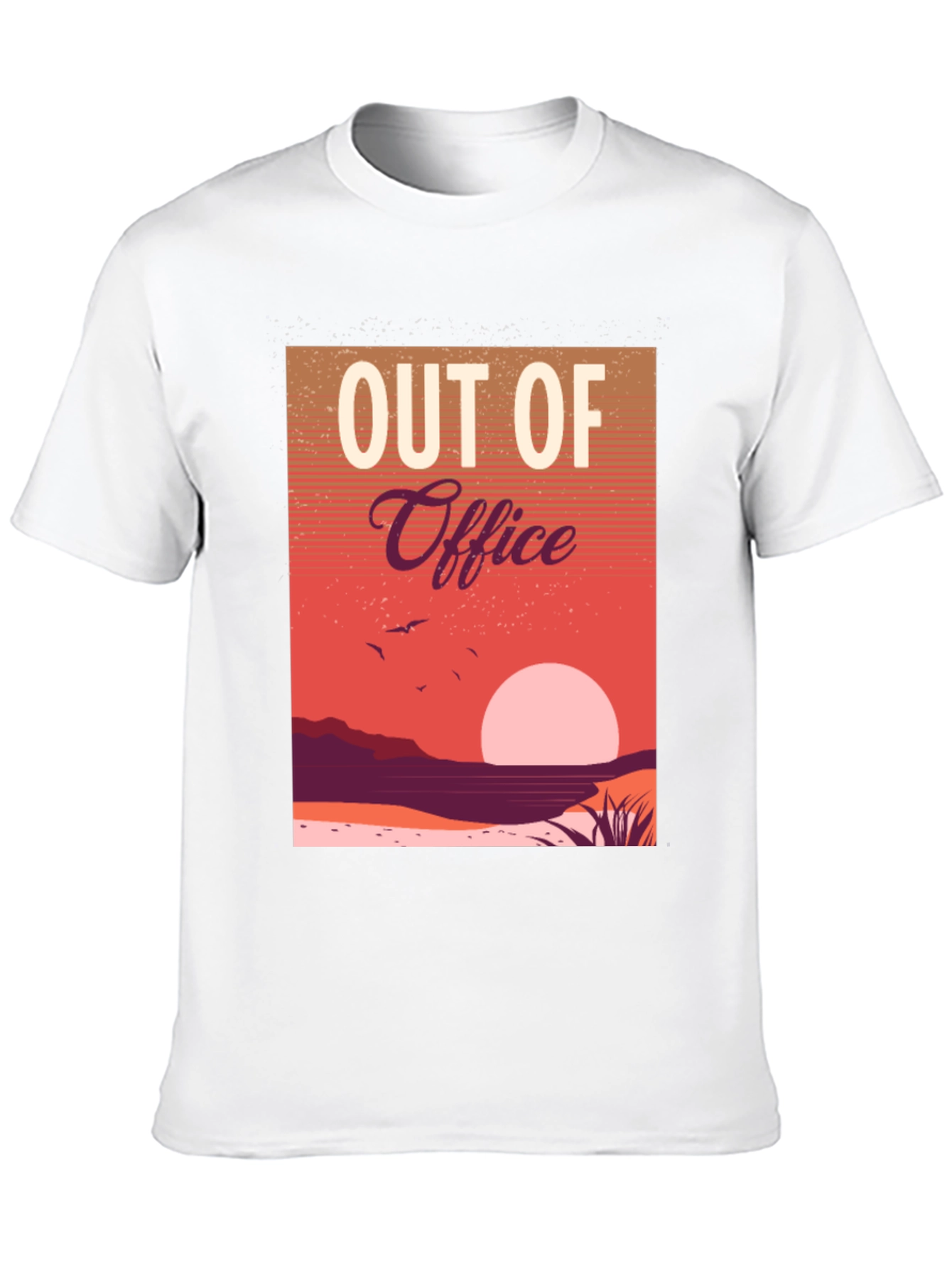 Out of Office Sunset Graphic Tee