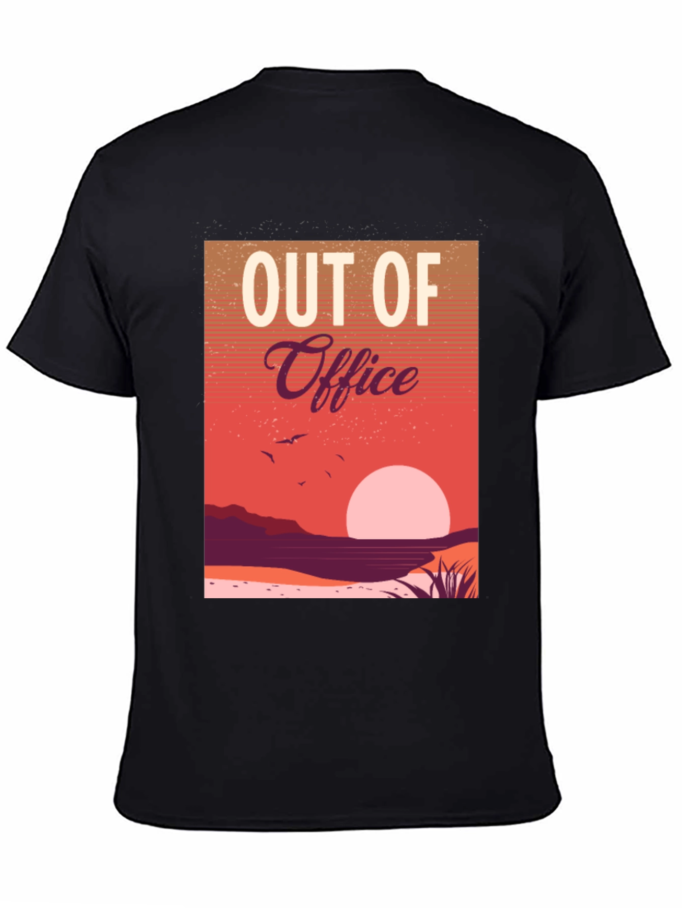 Out of Office Sunset Graphic Tee