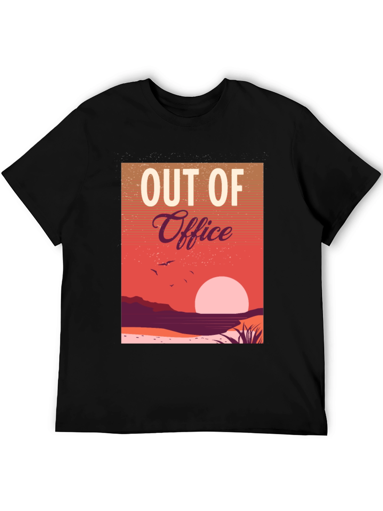 Out of Office Sunset Graphic Tee