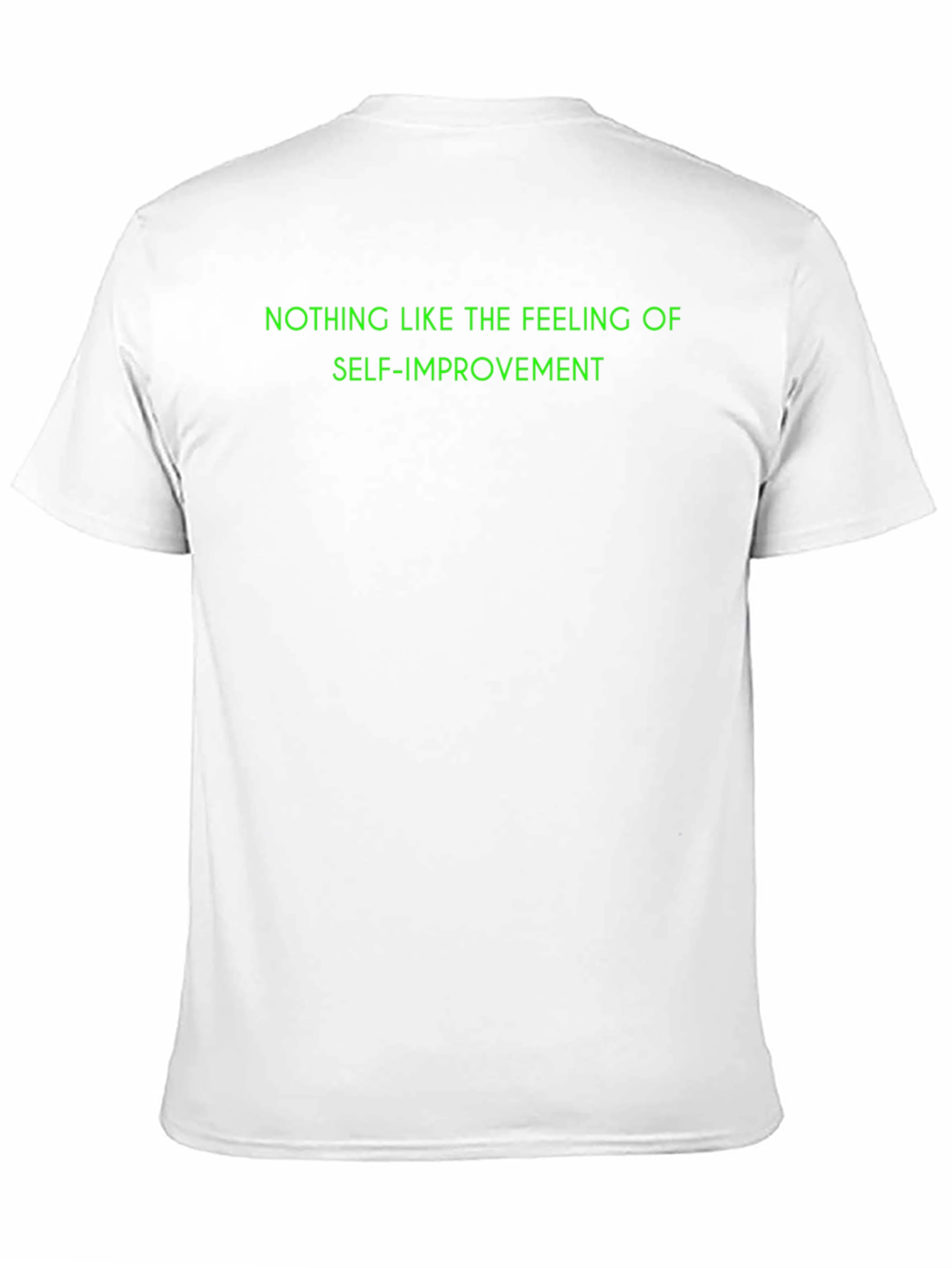 Self-Improvement Black T-Shirt