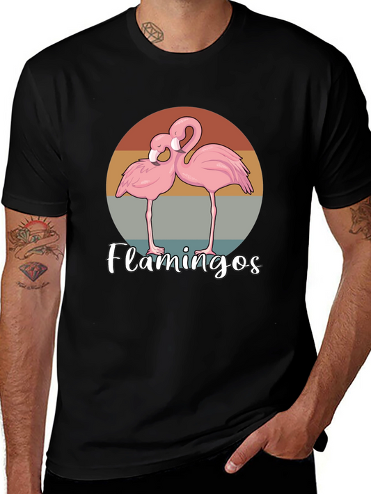 Retro Flamingo Graphic Tee