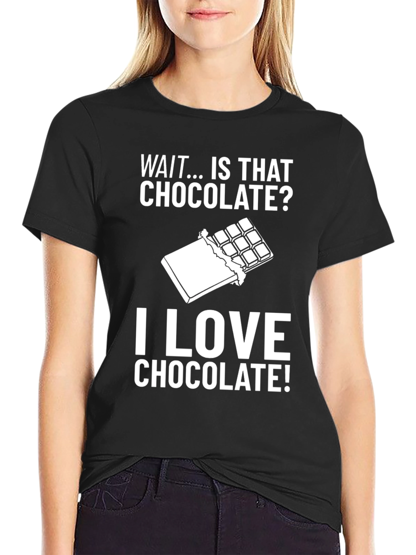 Funny Chocolate Lover T-Shirt - Is That Chocolate? Tee
