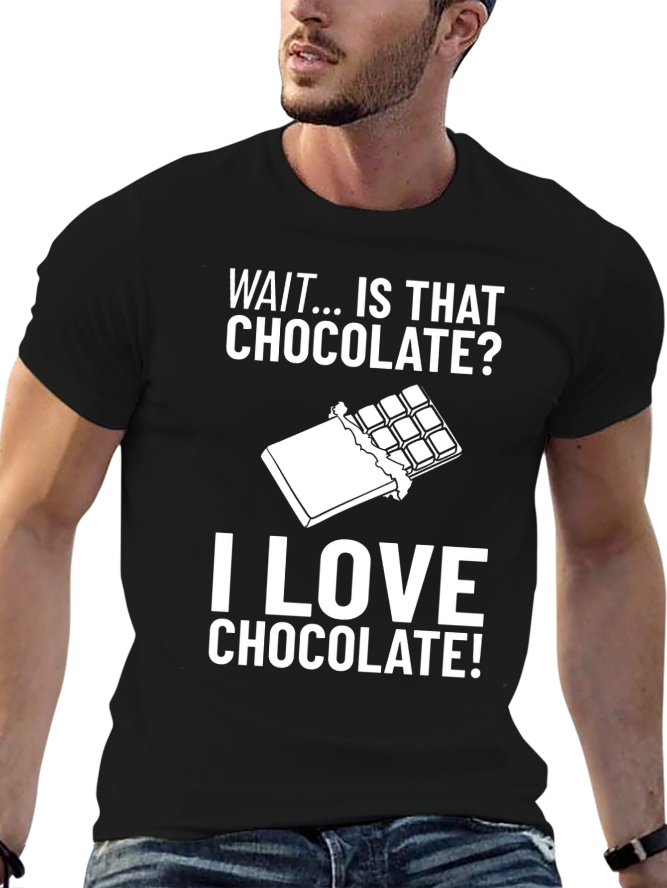 Funny Chocolate Lover T-Shirt - Is That Chocolate? Tee
