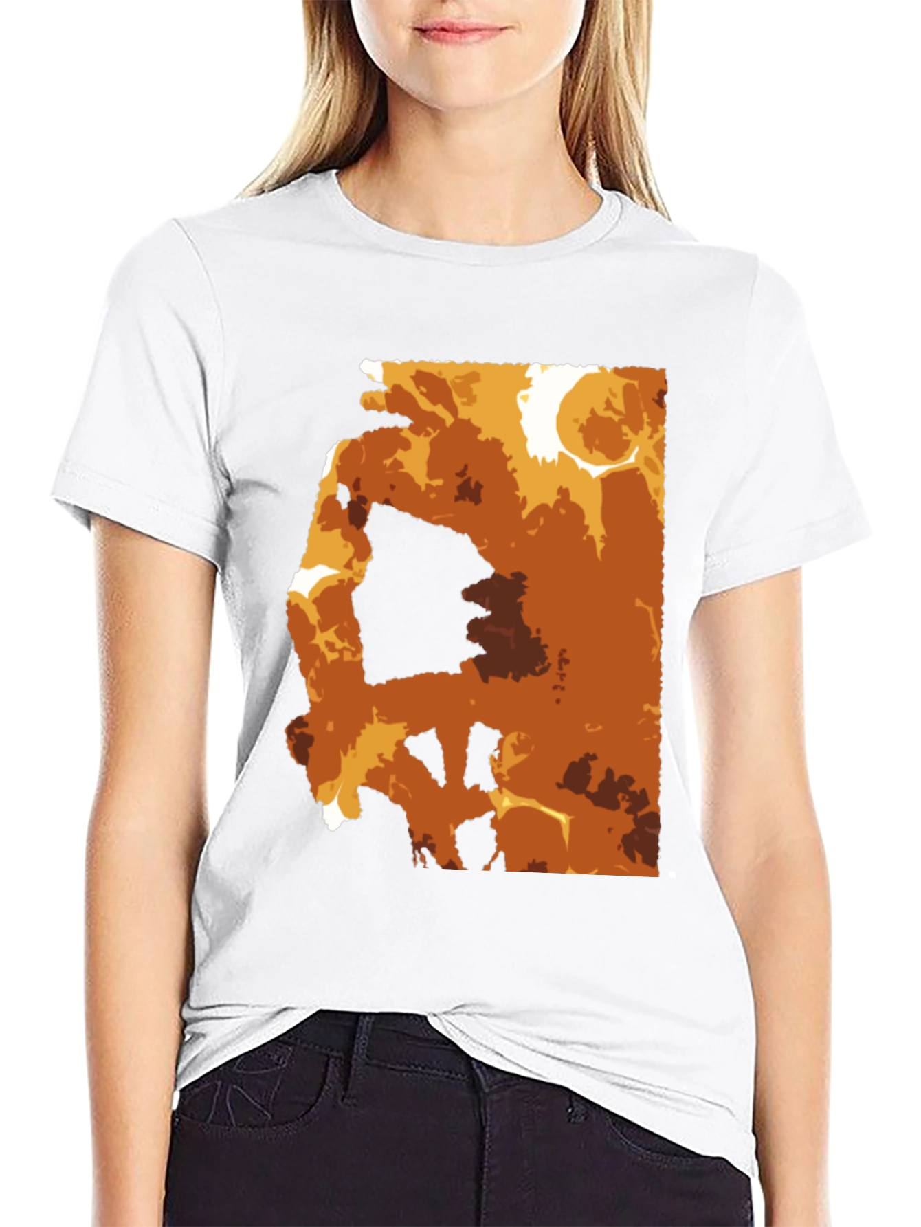Abstract Graphic Tee - Stylish Casual Comfort