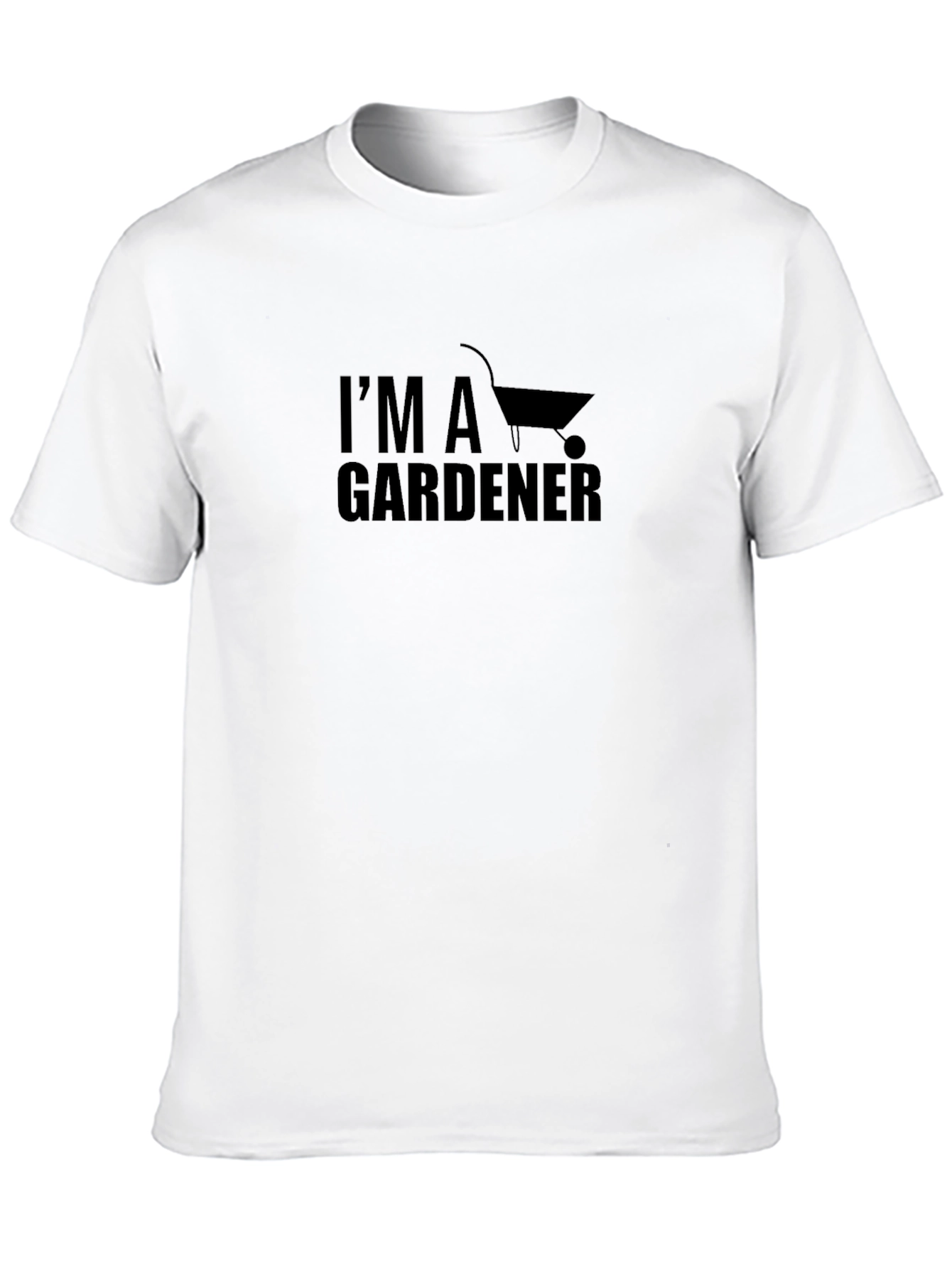Im A Gardener Graphic Tee - Black Cotton T-Shirt