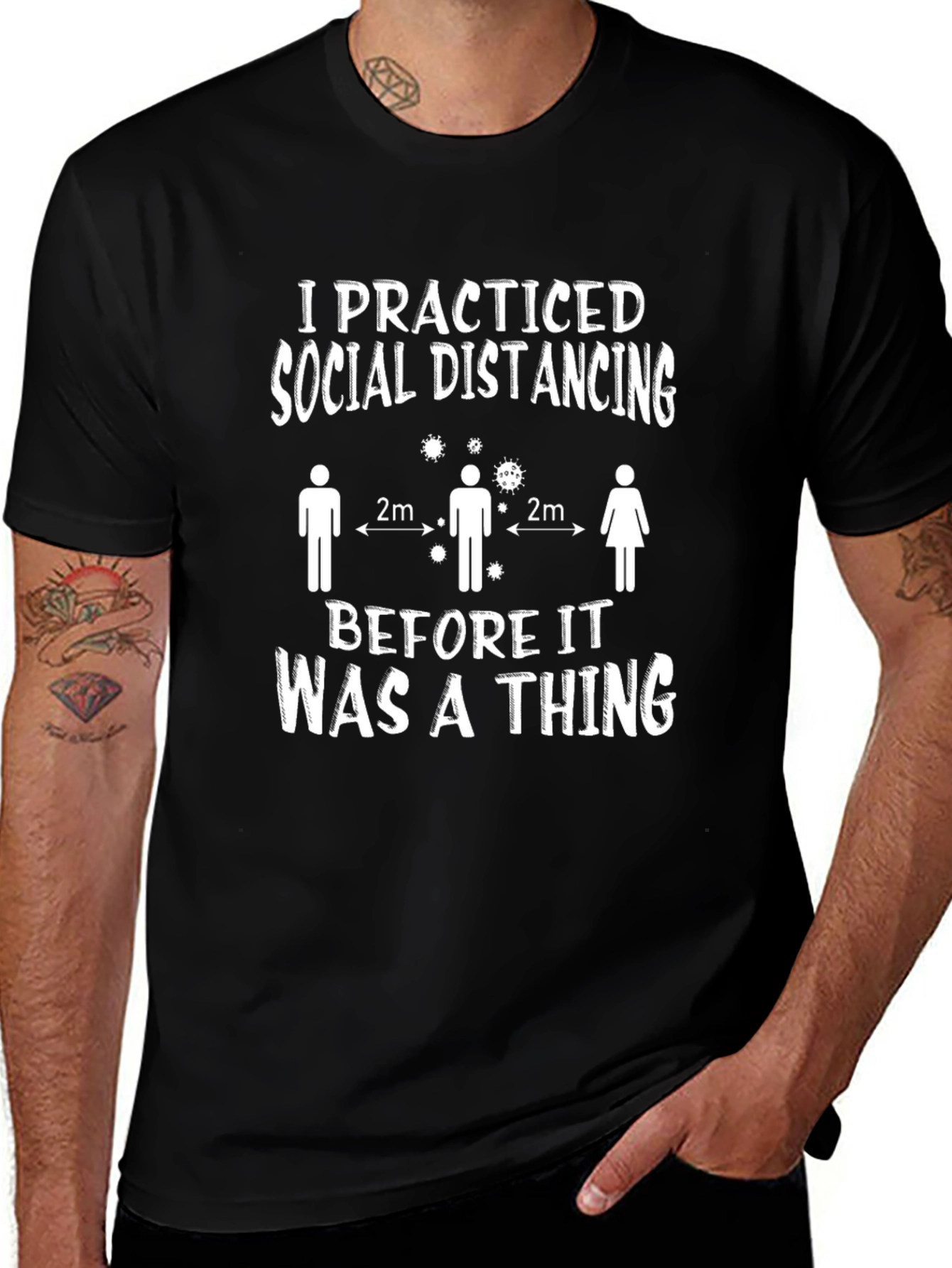 Social Distancing Graphic Tee