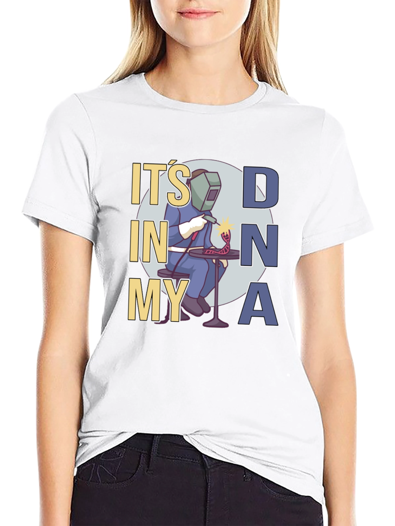 Its in My DNA Welder T-Shirt