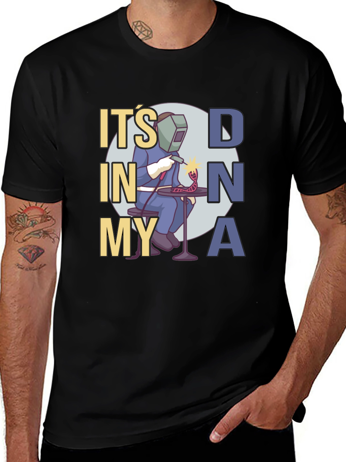 Its in My DNA Welder T-Shirt