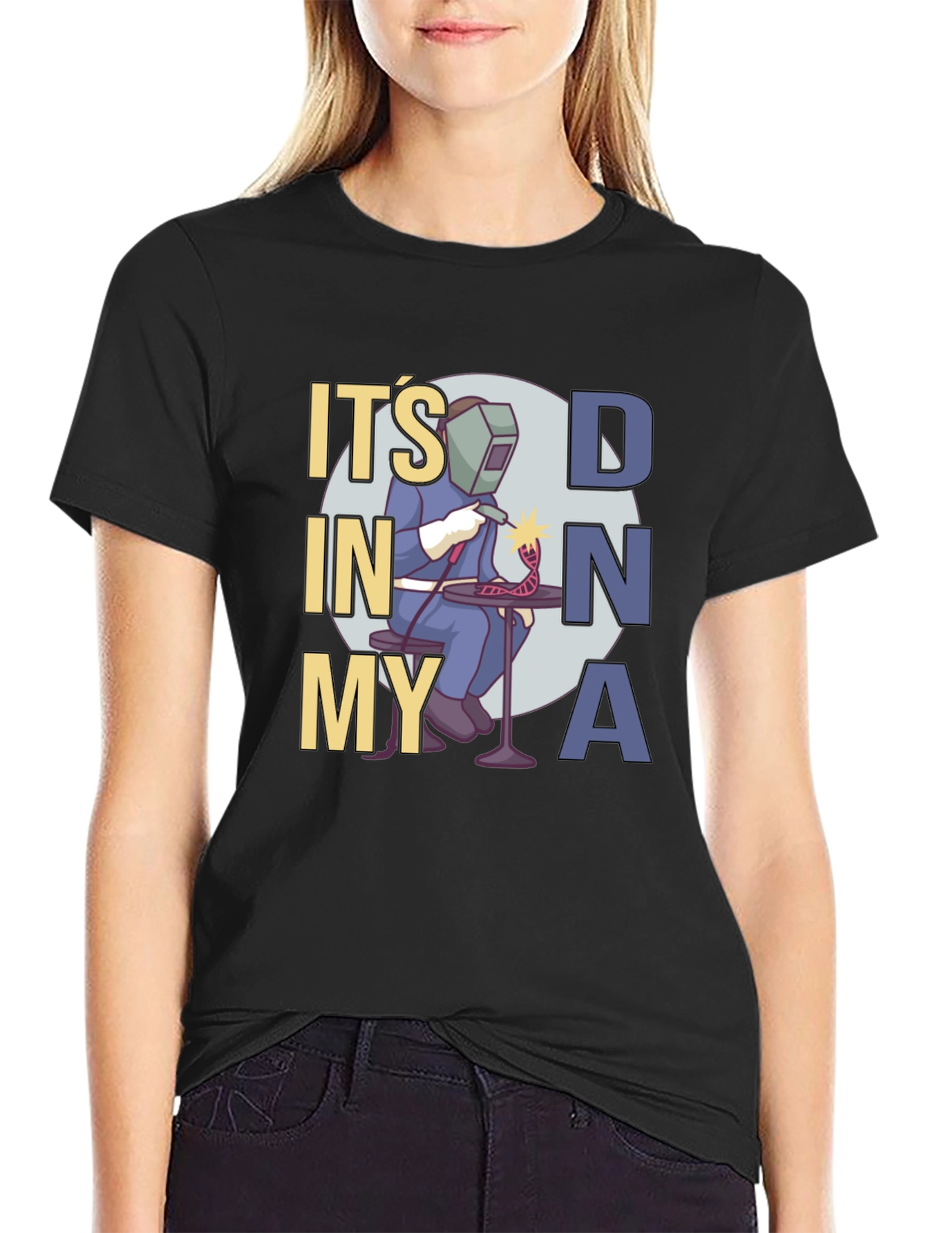 Its in My DNA Welder T-Shirt