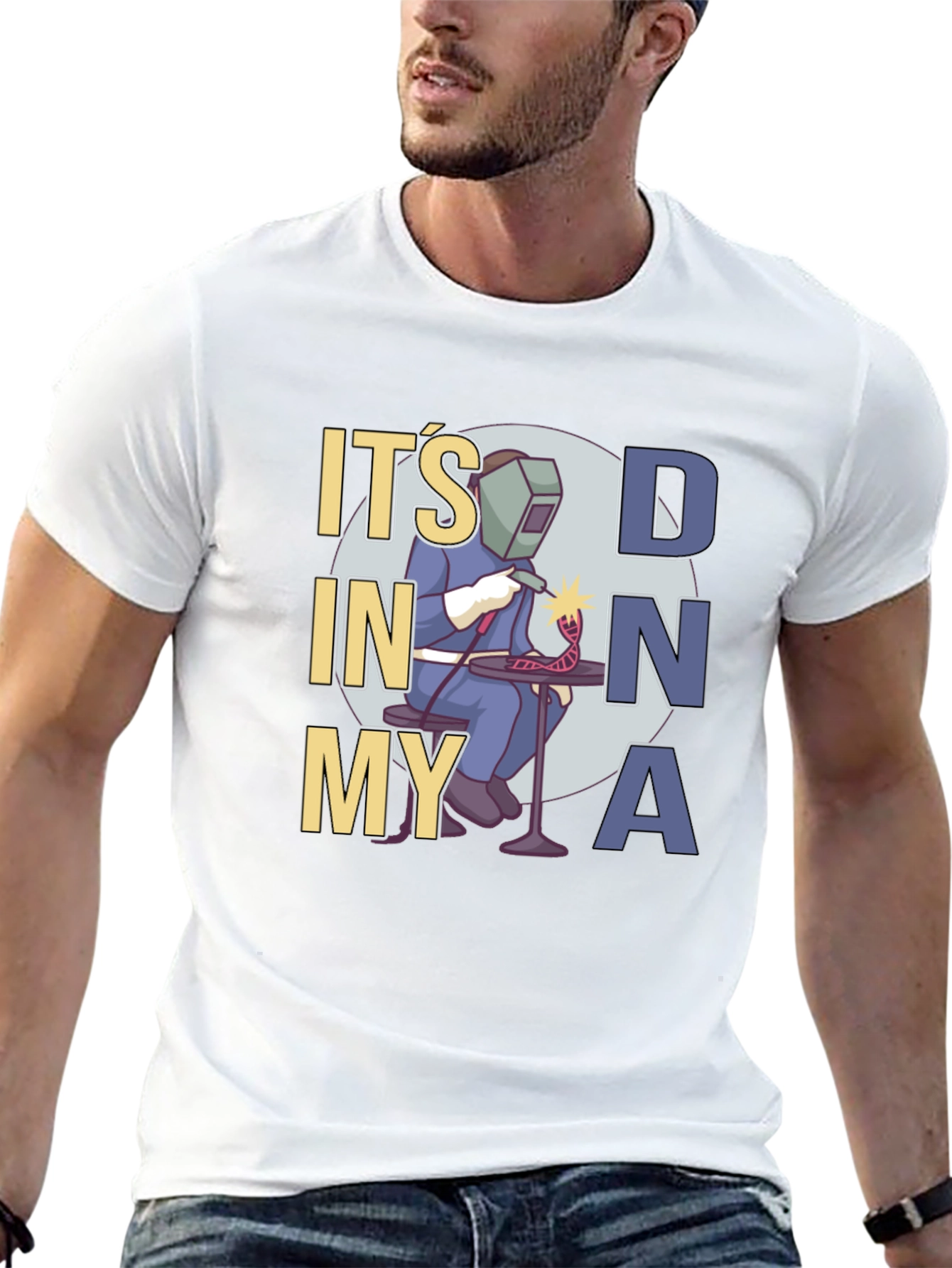 Its in My DNA Welder T-Shirt