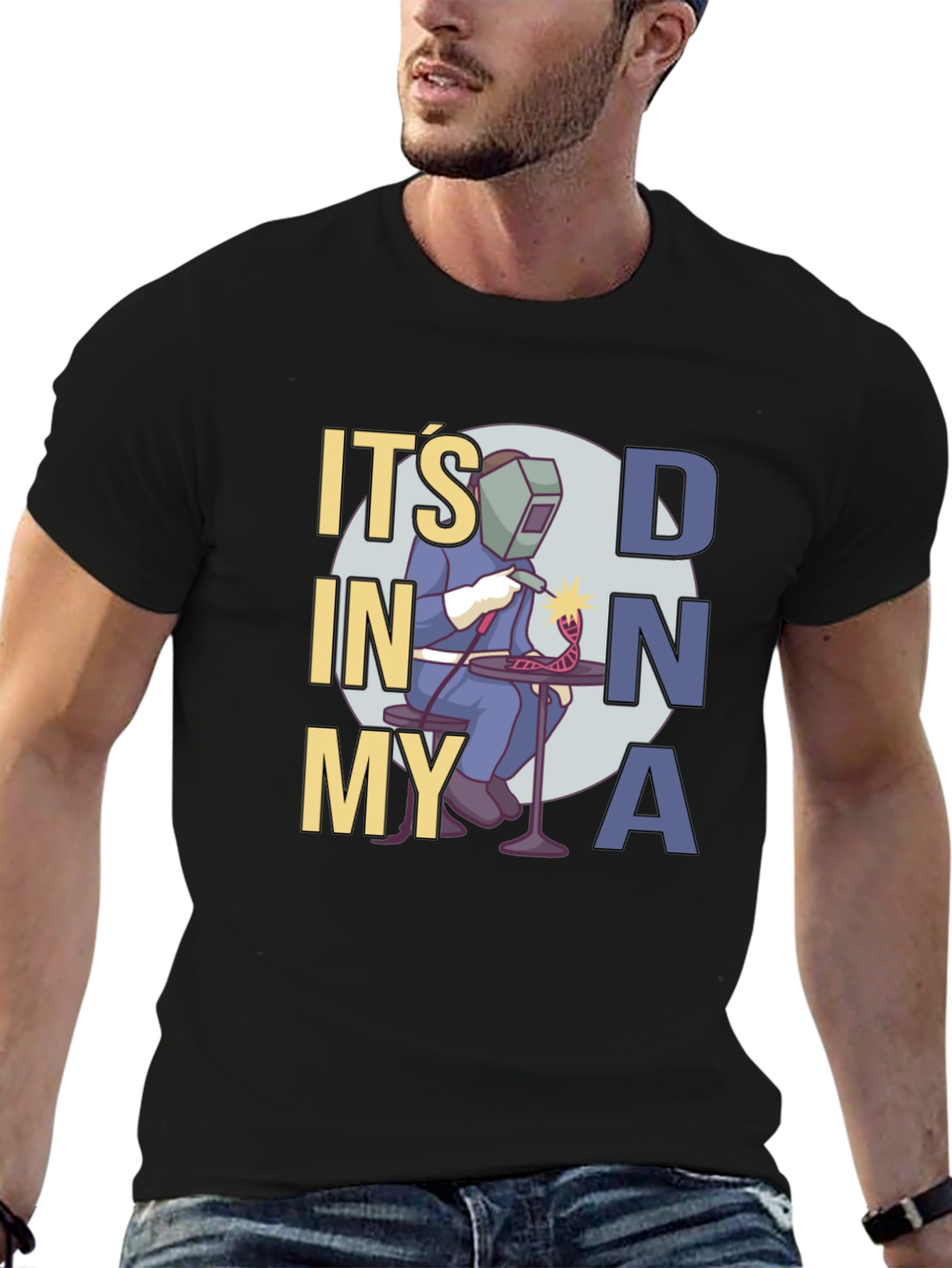 Its in My DNA Welder T-Shirt