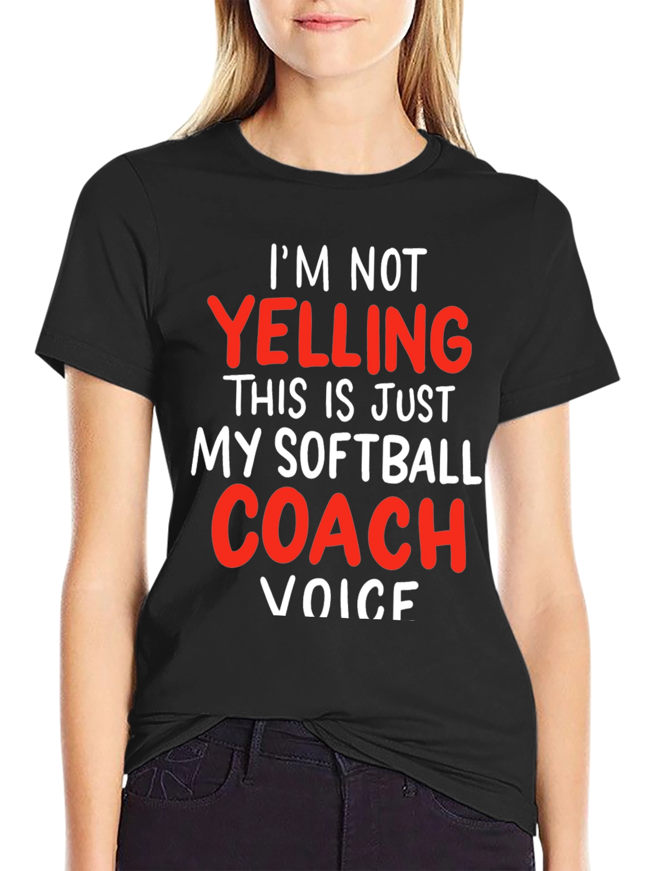 Softball Coach Voice T-Shirt