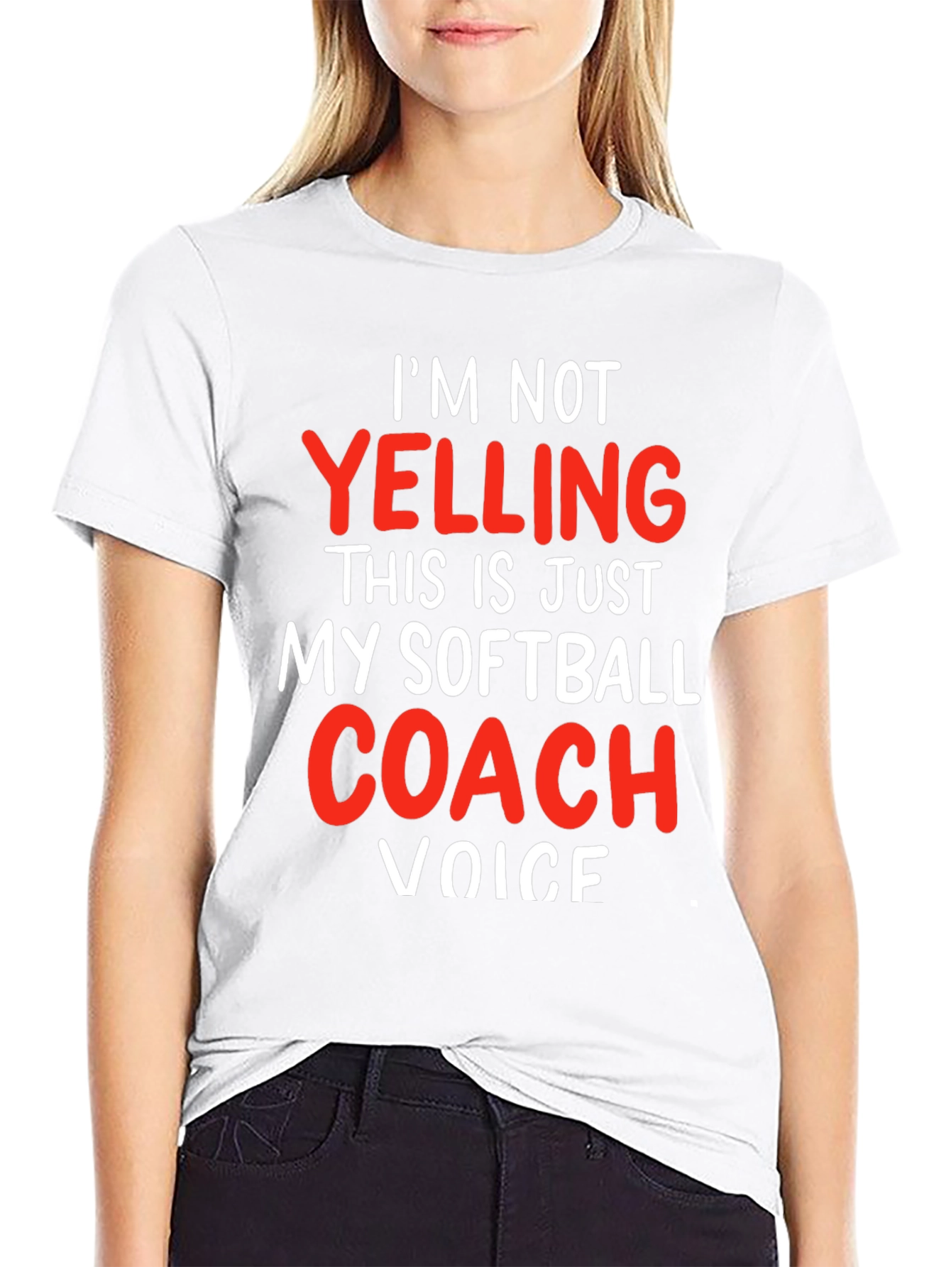 Softball Coach Voice T-Shirt