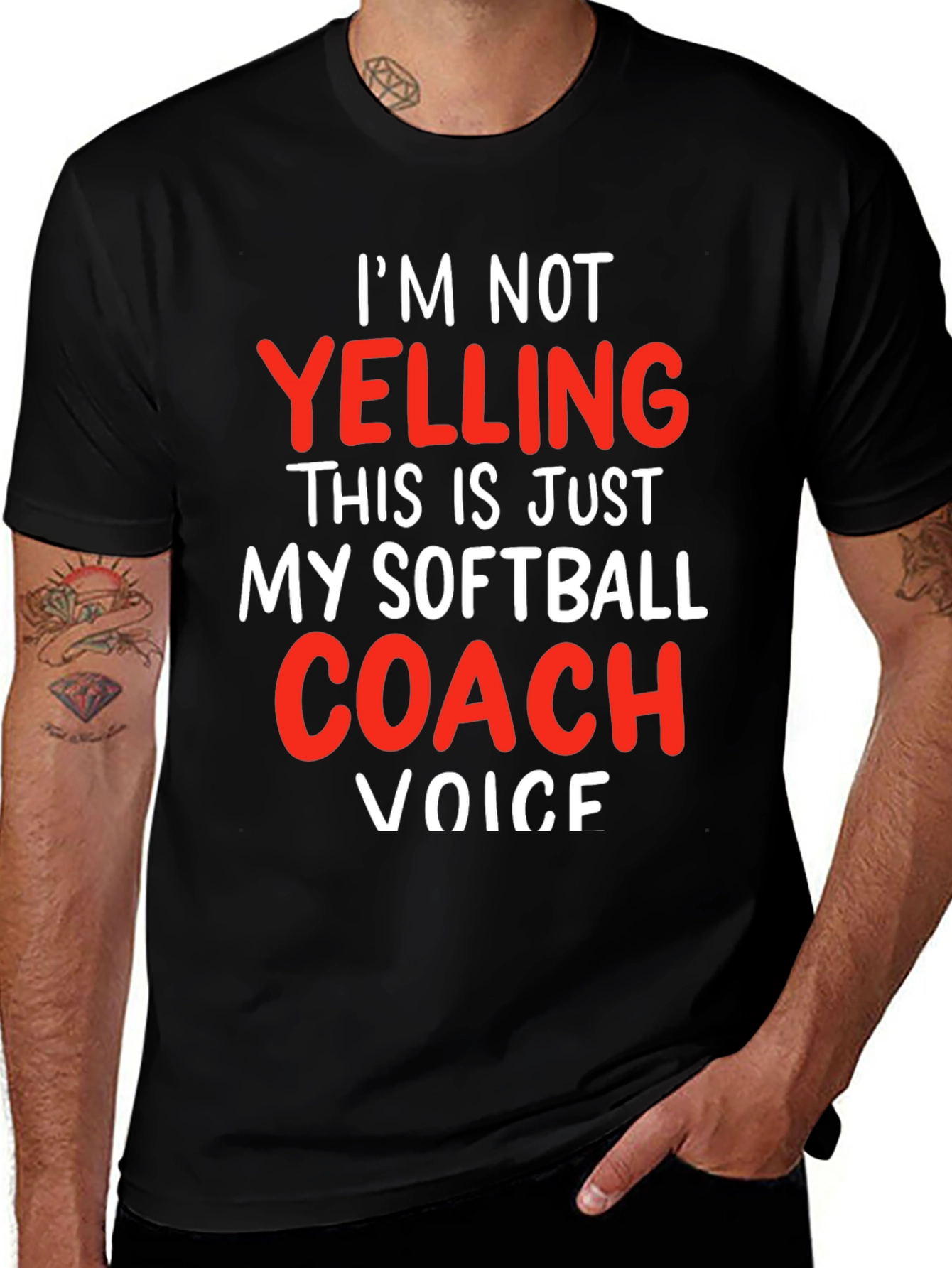 Softball Coach Voice T-Shirt