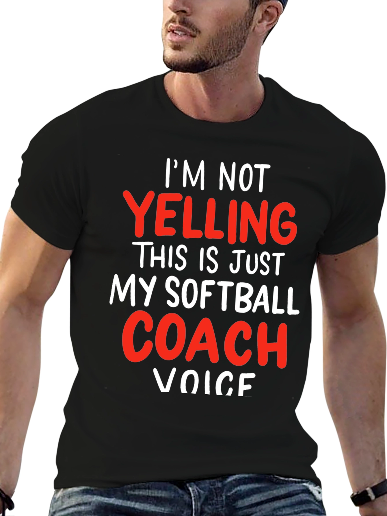 Softball Coach Voice T-Shirt