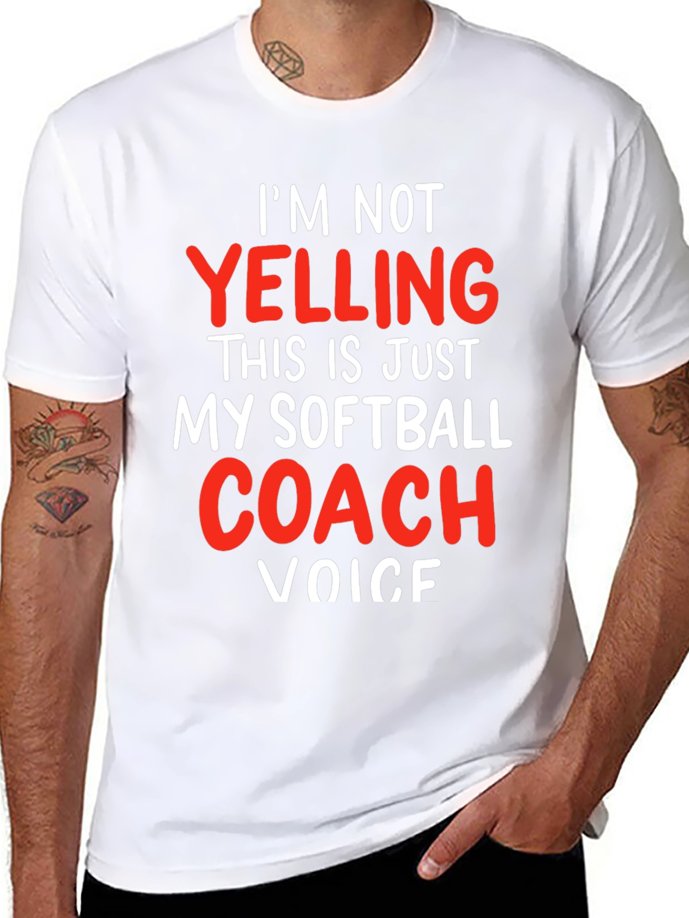 Softball Coach Voice T-Shirt