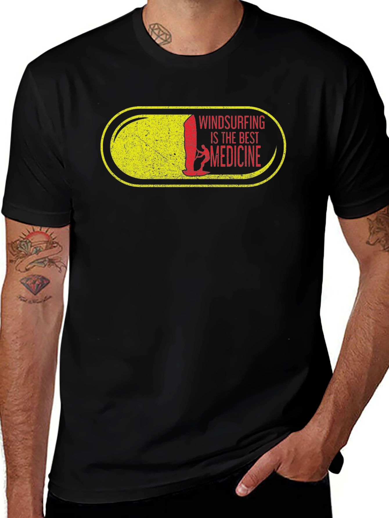 Windsurfing is the Best Medicine T-Shirt