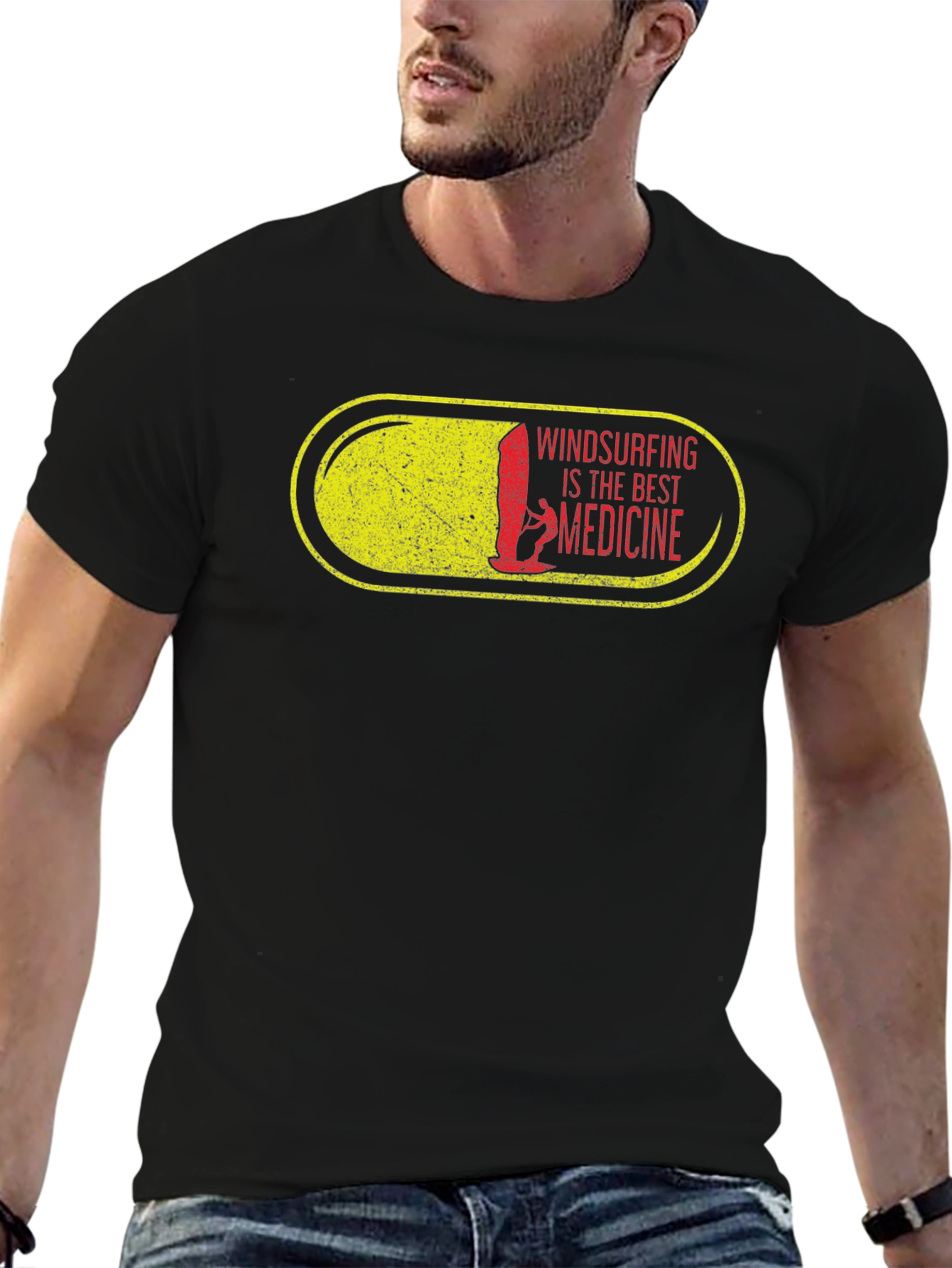Windsurfing is the Best Medicine T-Shirt