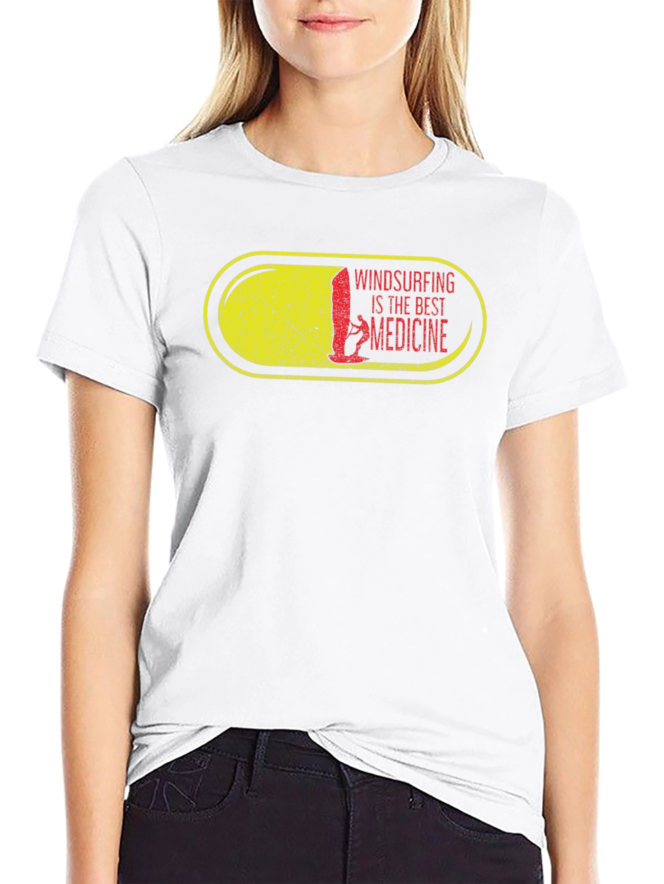 Windsurfing is the Best Medicine T-Shirt