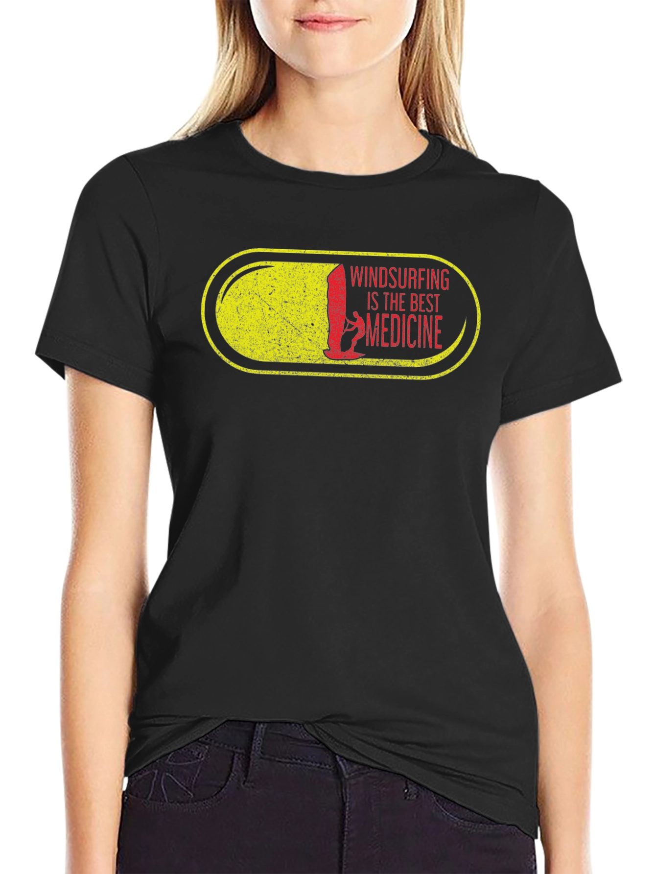 Windsurfing is the Best Medicine T-Shirt