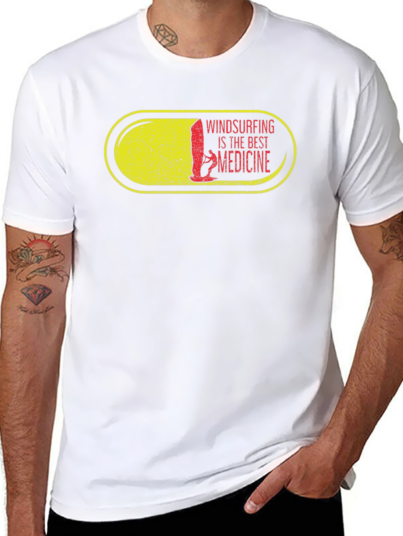 Windsurfing is the Best Medicine T-Shirt