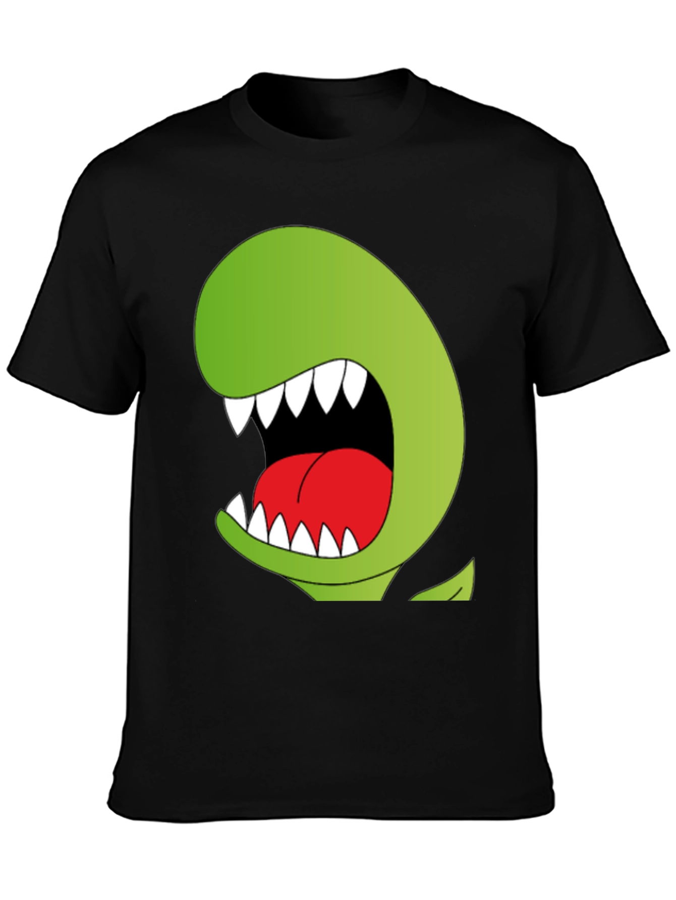 Cartoon Monster Graphic Tee - Funky Novelty T-Shirt