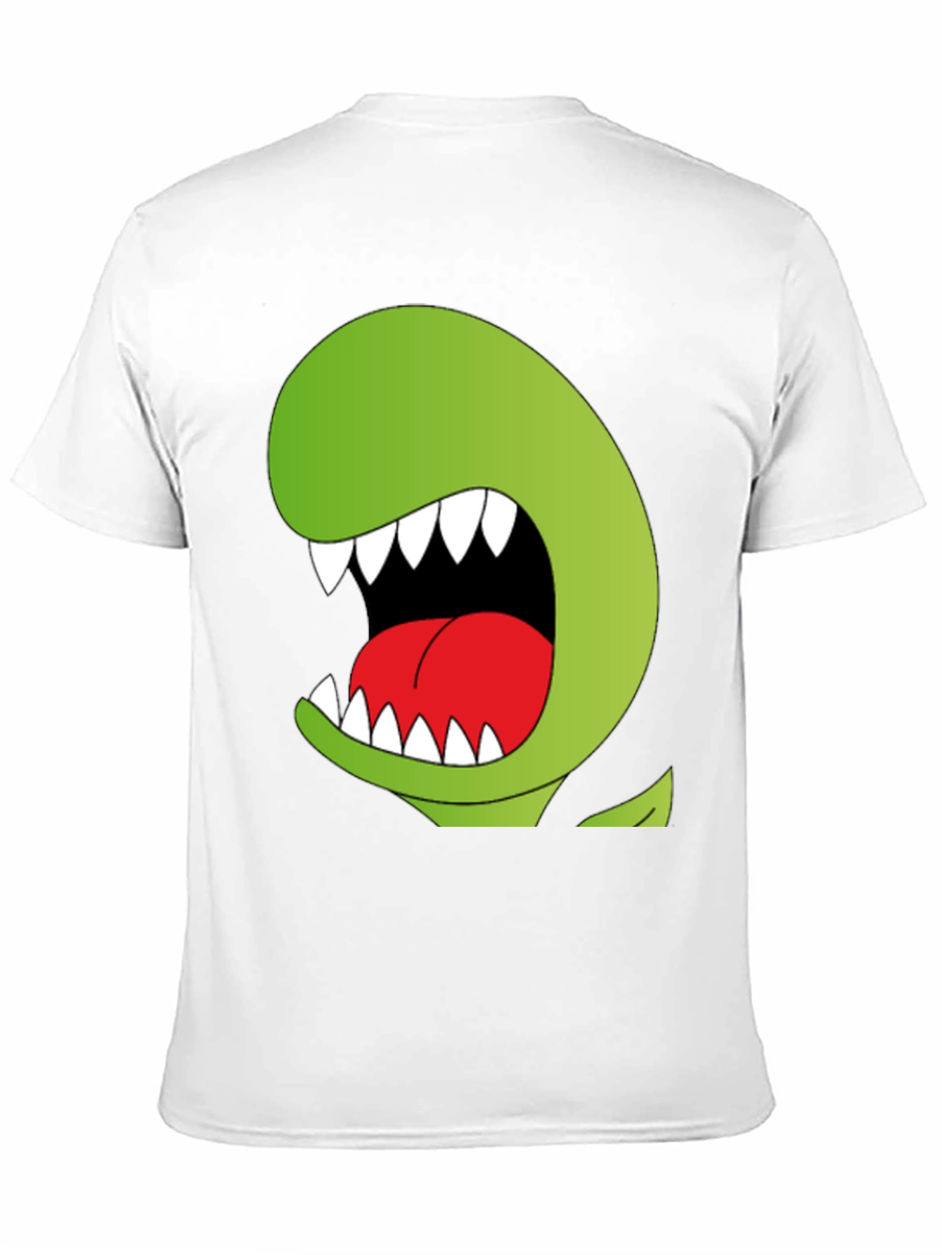 Cartoon Monster Graphic Tee - Funky Novelty T-Shirt