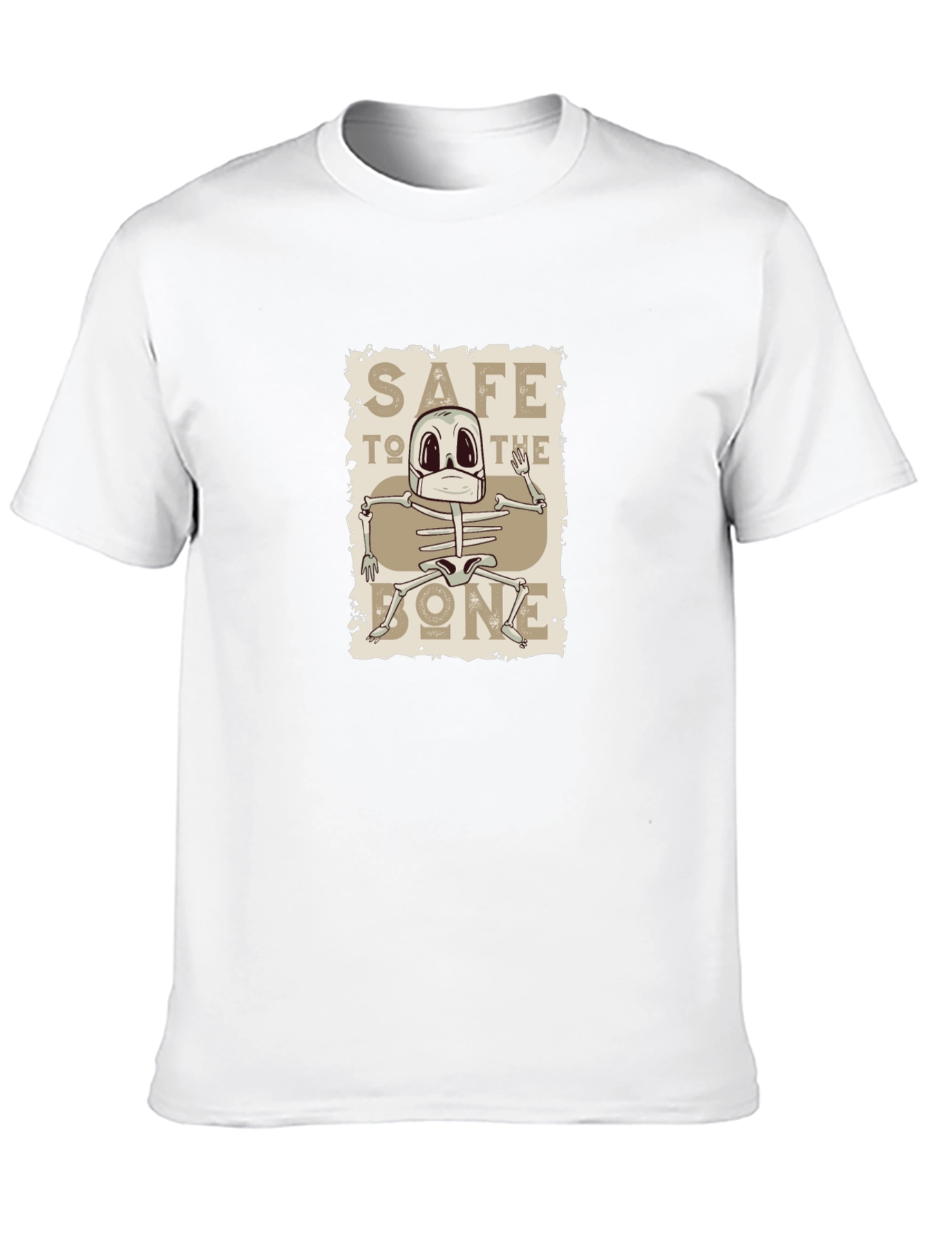 Safe To The Bone Skeleton T-Shirt