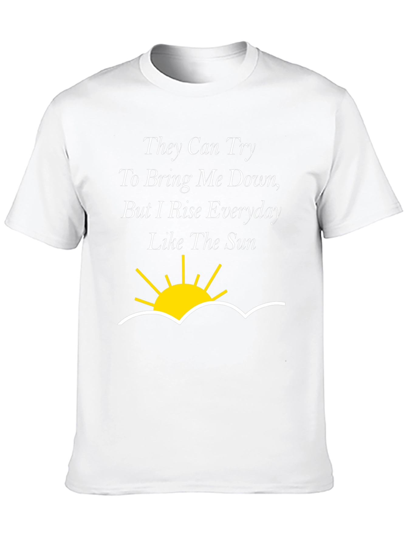 Inspirational Sun Graphic T-Shirt