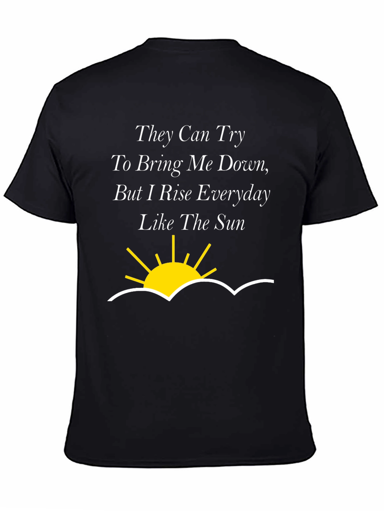 Inspirational Sun Graphic T-Shirt