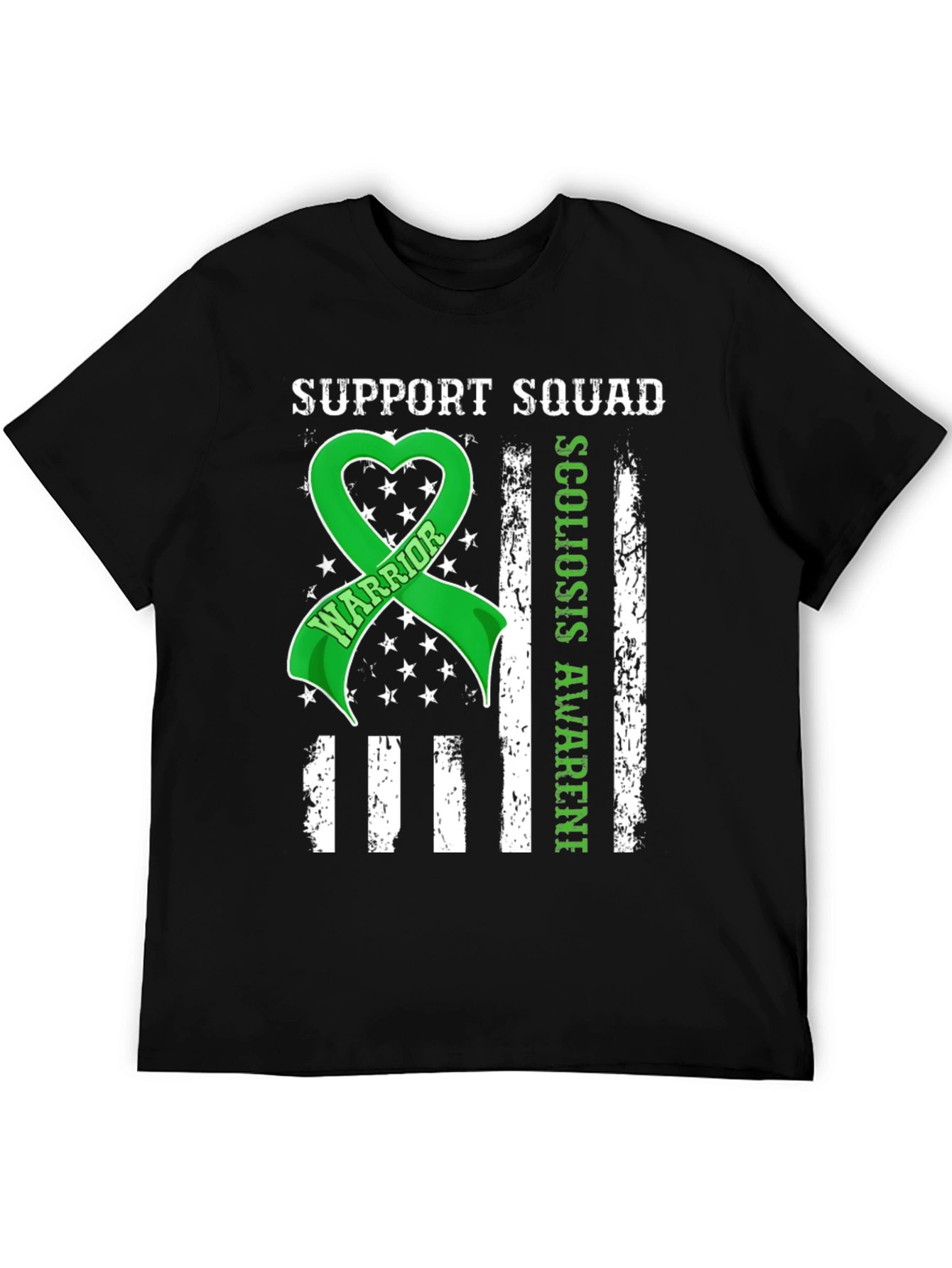 Support Squad Scoliosis Awareness T-Shirt
