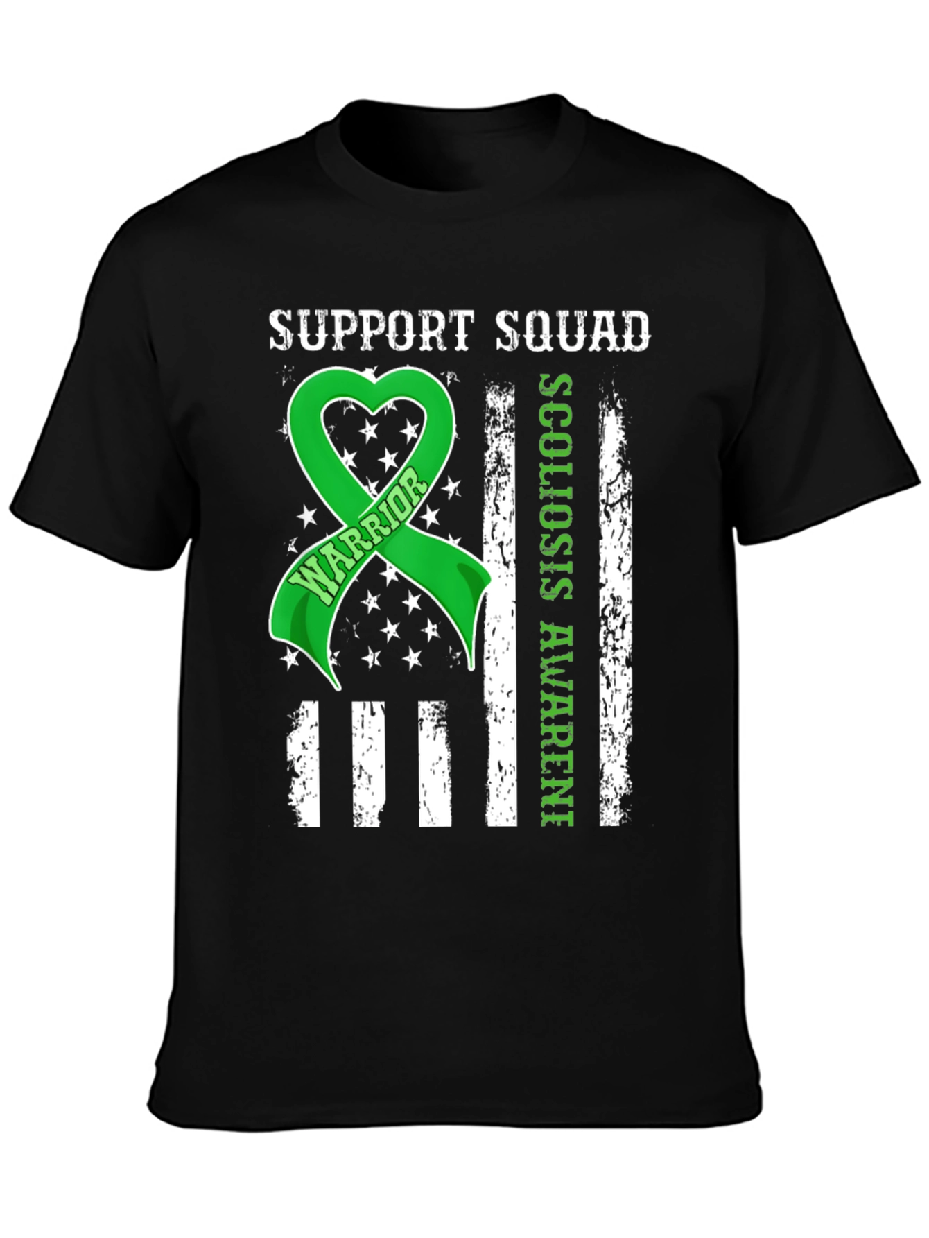 Support Squad Scoliosis Awareness T-Shirt