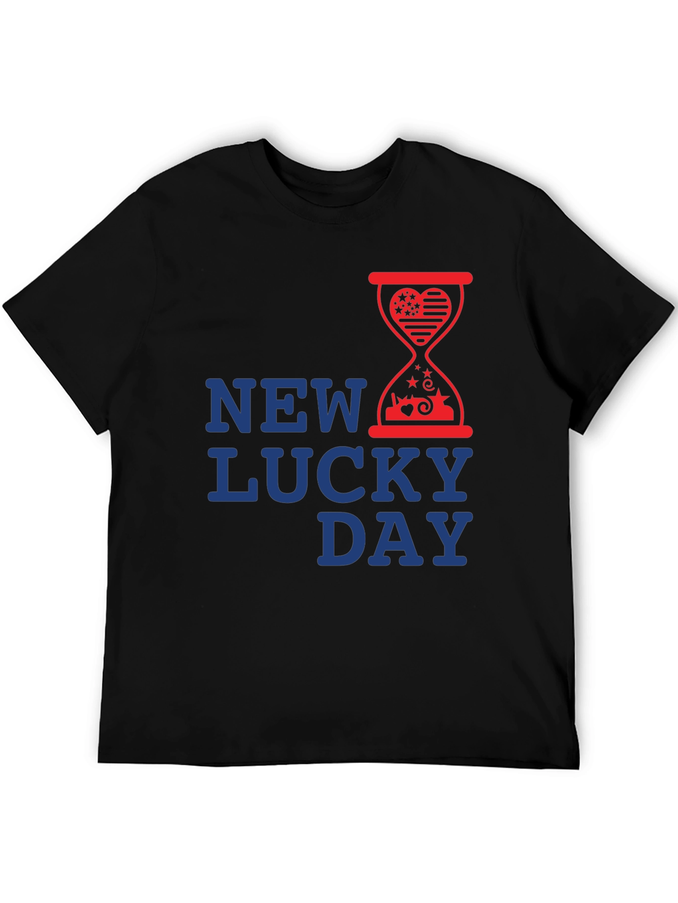 New Lucky Day Graphic T-Shirt - Stylish Design