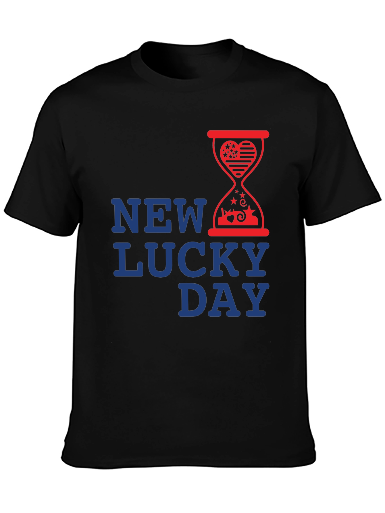 New Lucky Day Graphic T-Shirt - Stylish Design