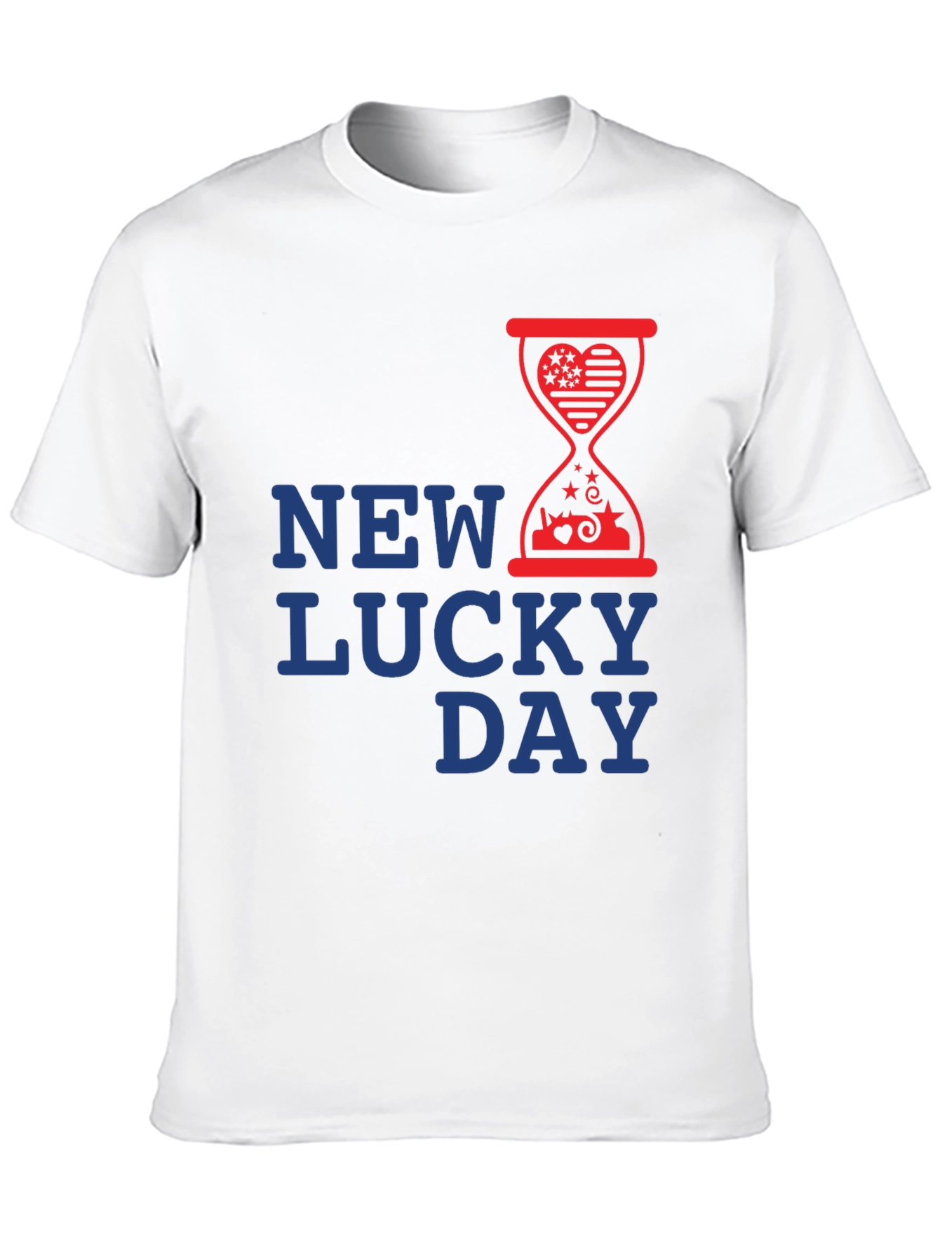 New Lucky Day Graphic T-Shirt - Stylish Design