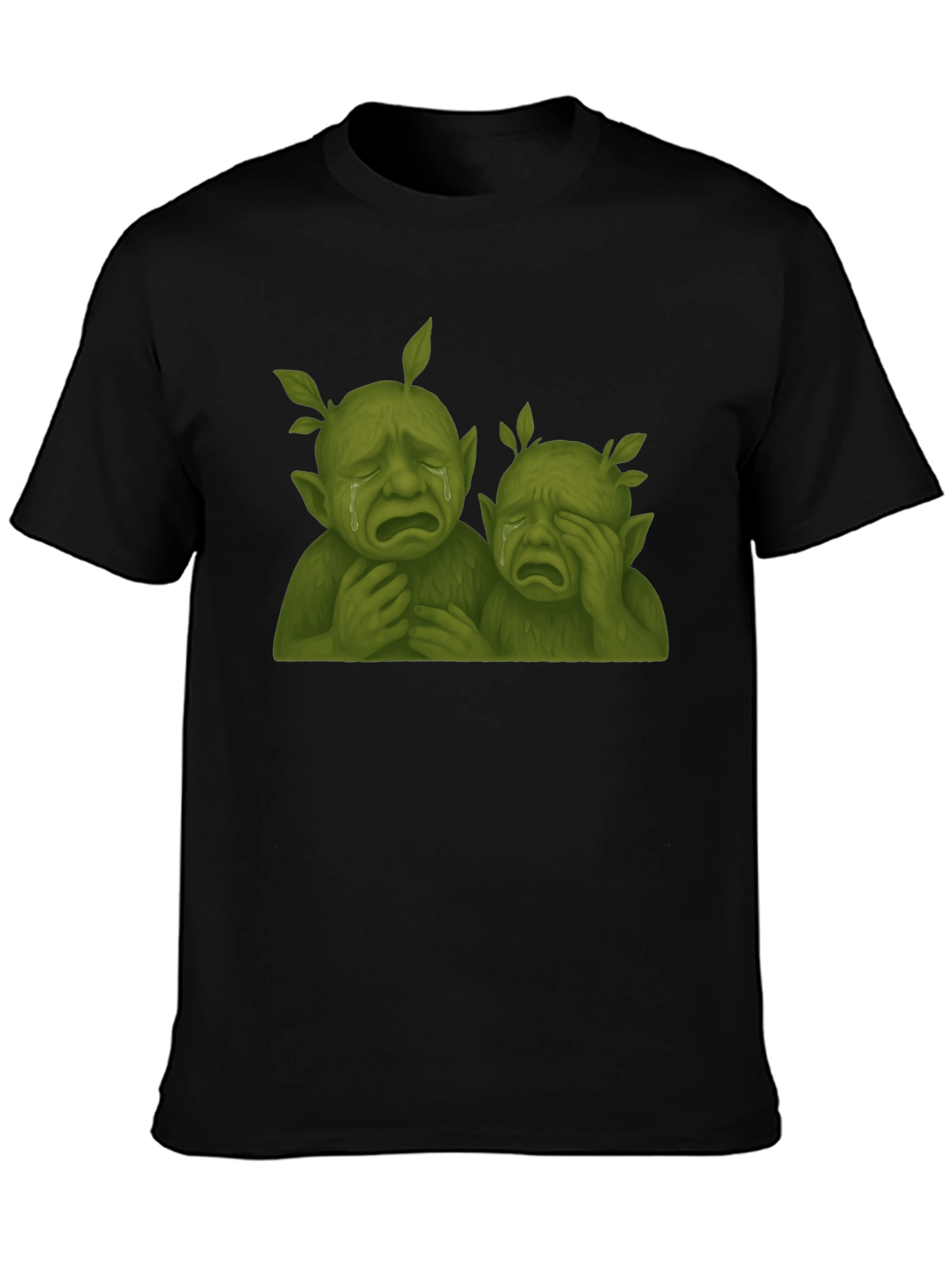 Sad Tree People Graphic T-Shirt